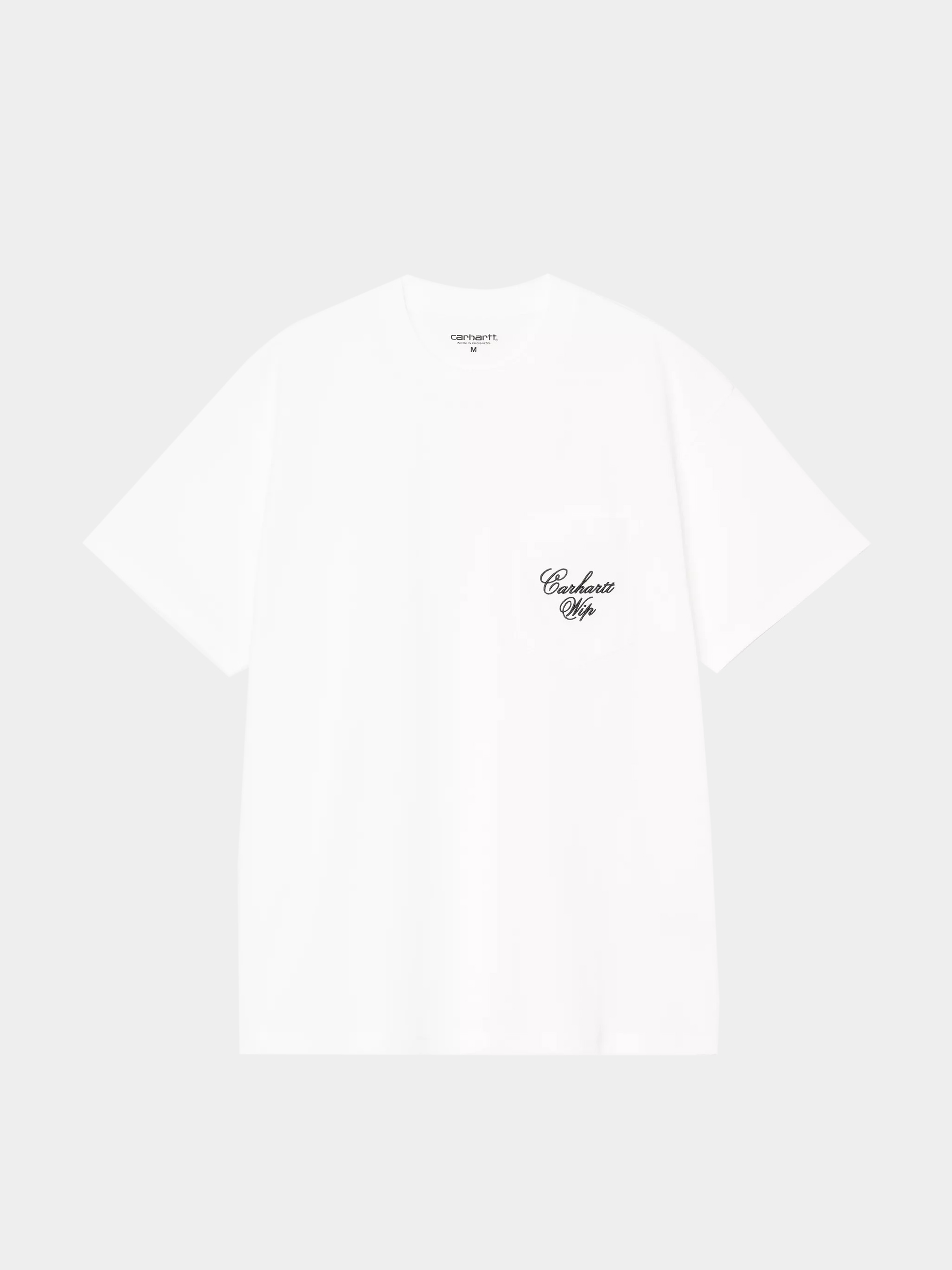 Tričko Carhartt WIP Longhand Pocket (white/black)