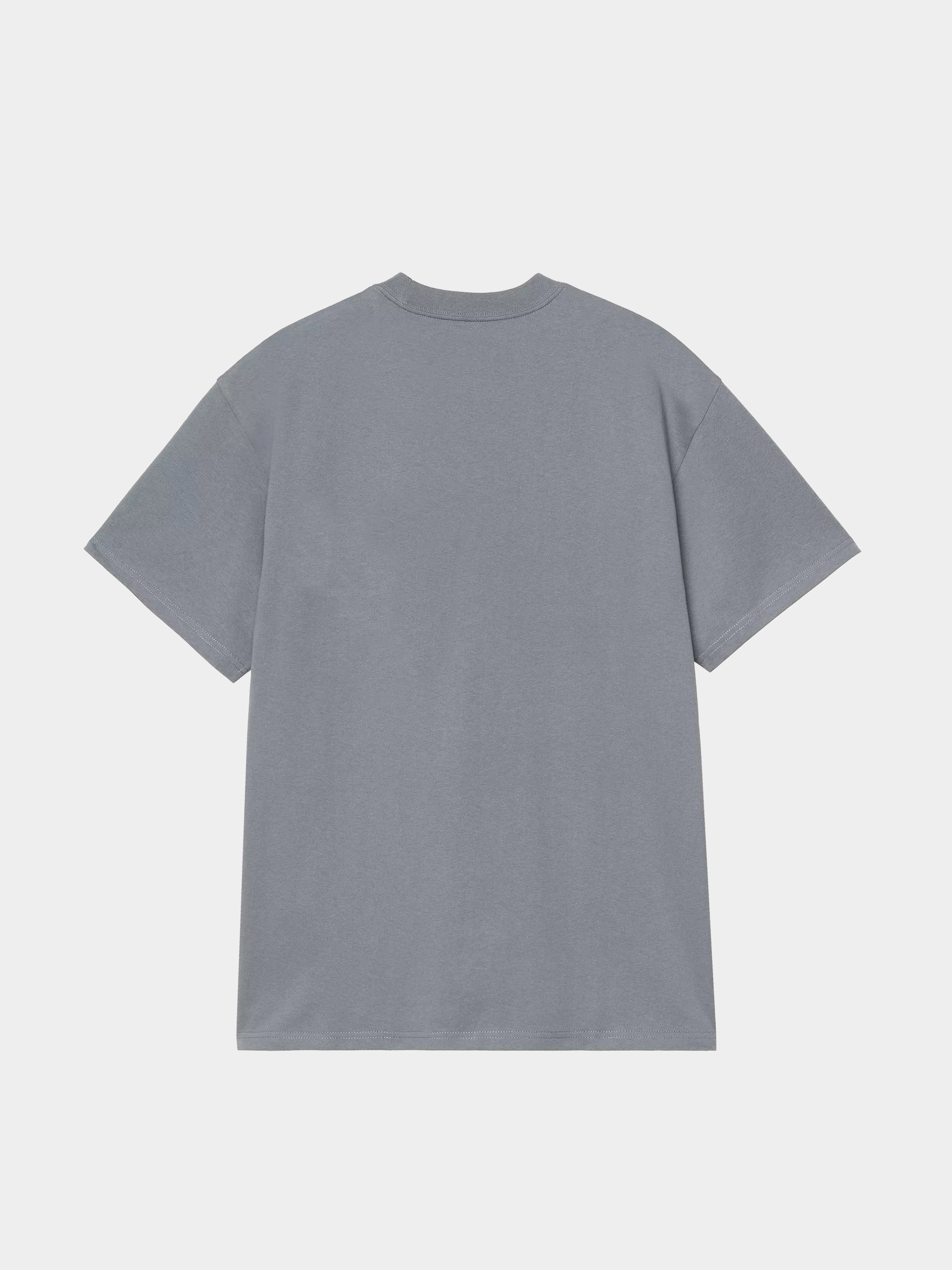 Tričko Carhartt WIP Longhand Pocket (cozy blue/white)
