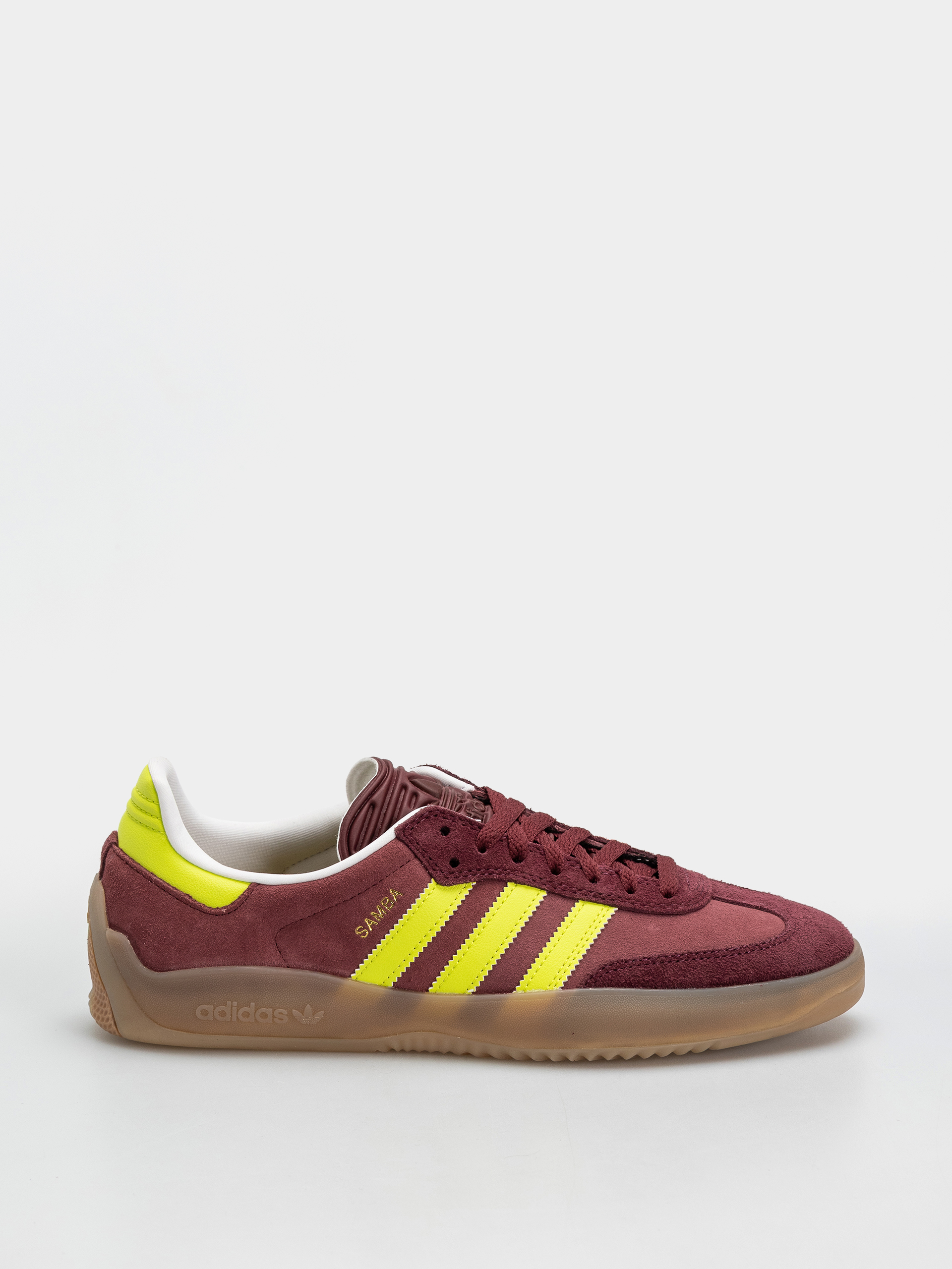 Boty adidas Puig Samba (maroon/sesoye/shared)