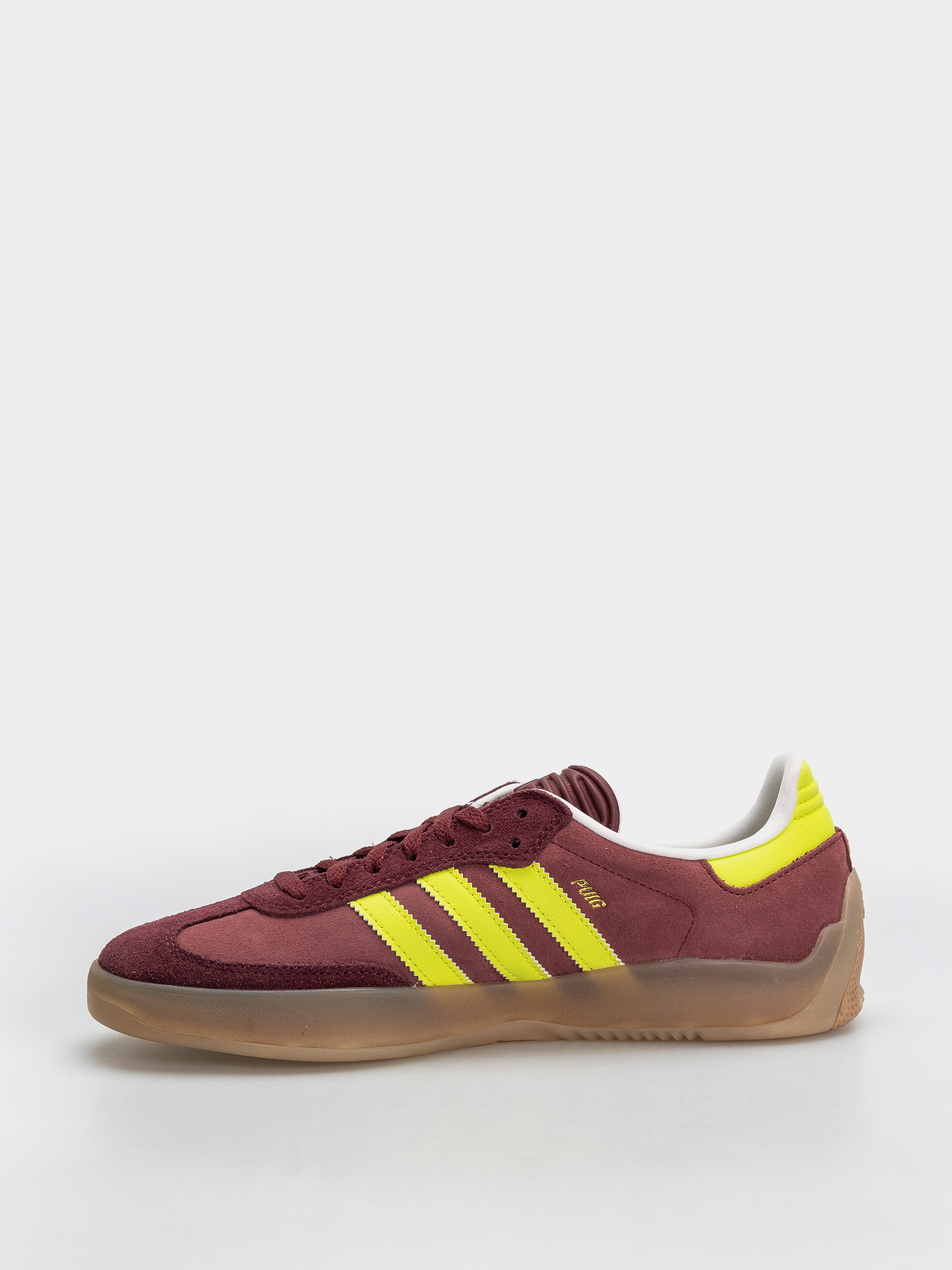 Boty adidas Puig Samba (maroon/sesoye/shared)
