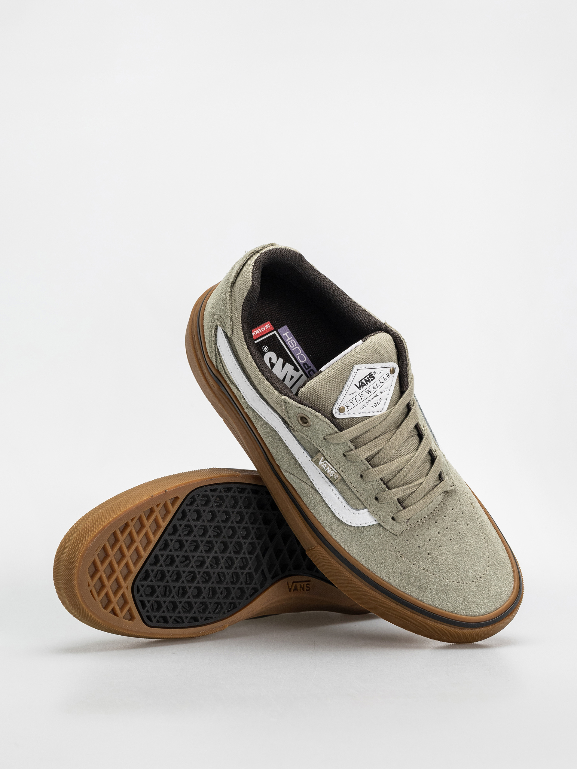 Boty Vans Skate Kyle Walker (light green/gum)