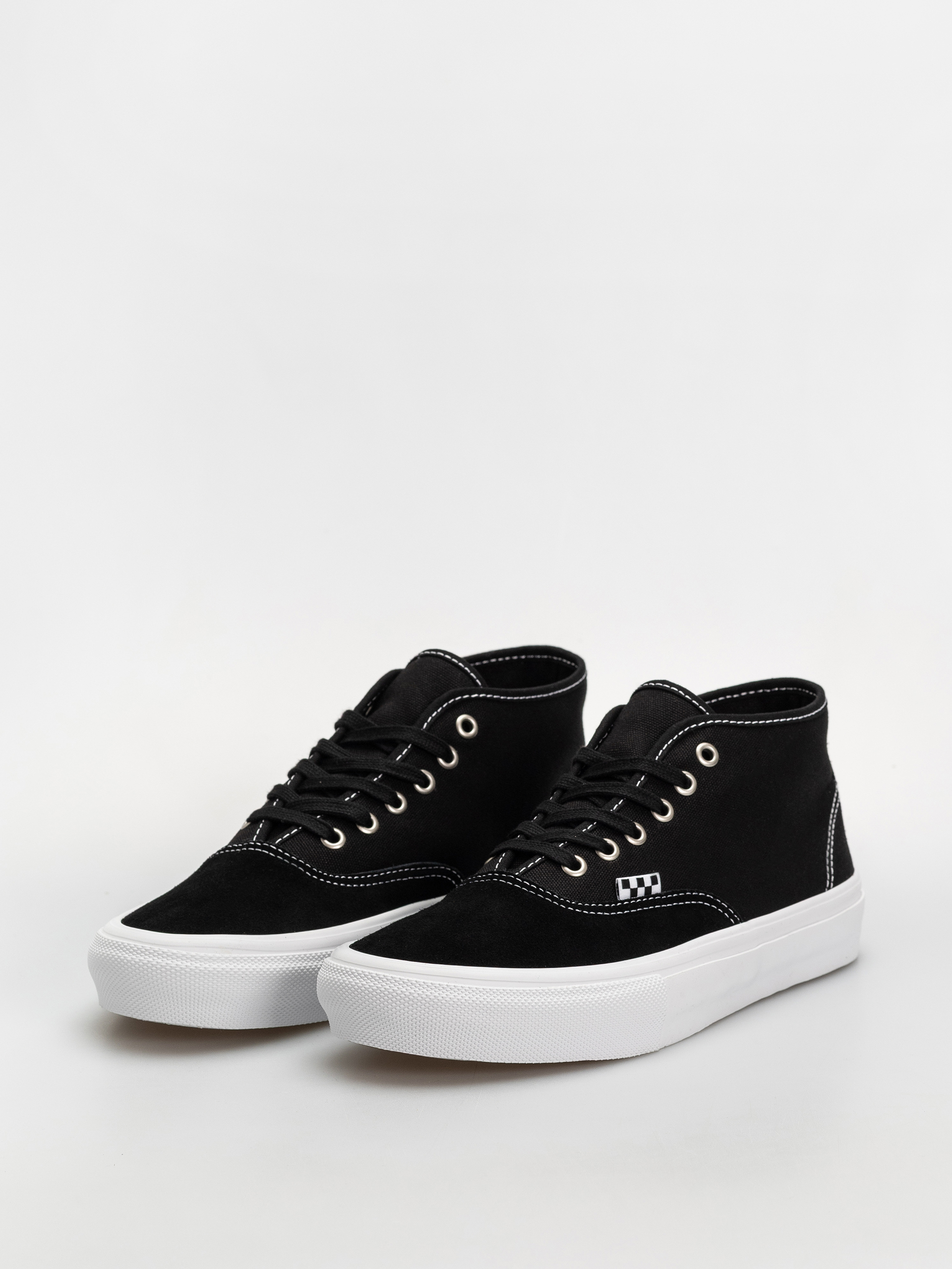 Boty Vans Skate Authentic Mid (black/white)