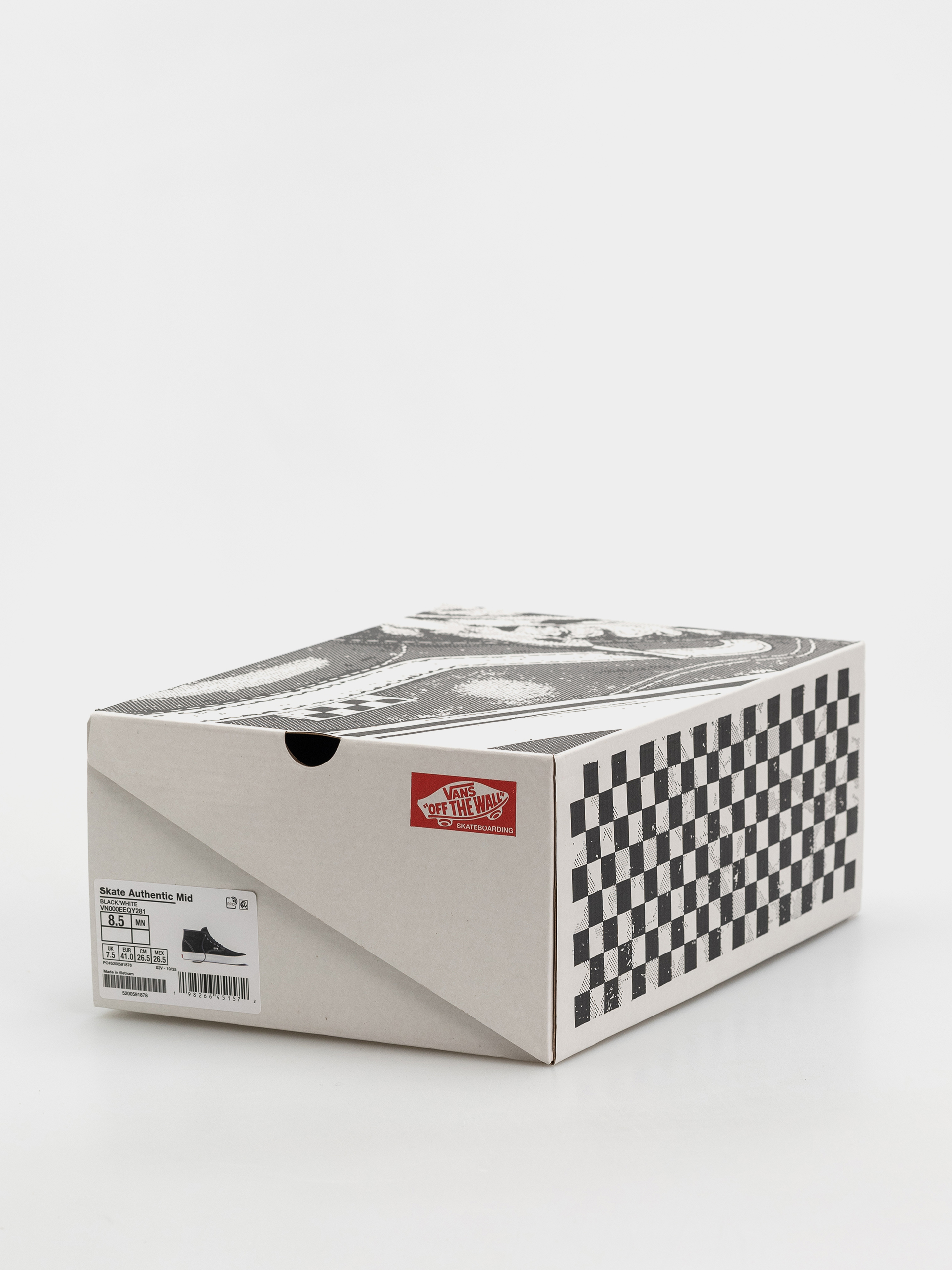 Boty Vans Skate Authentic (black/white)