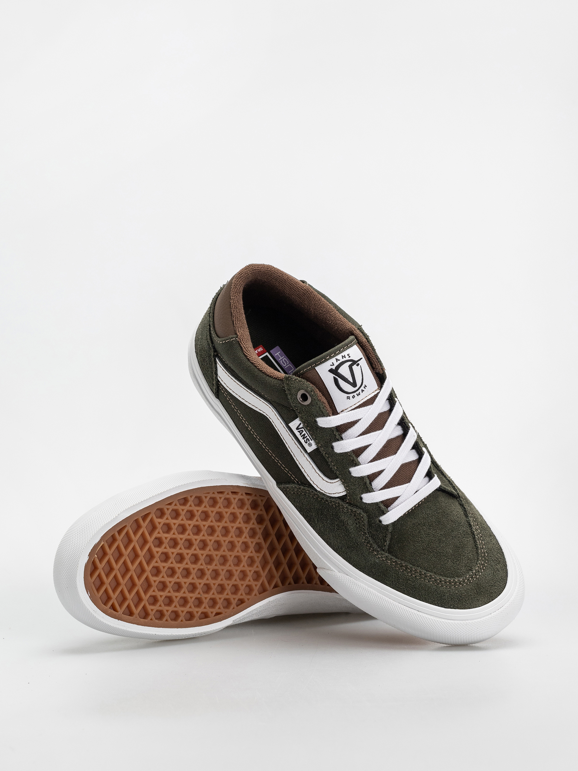 Boty Vans Skate Rowan (green/brown)