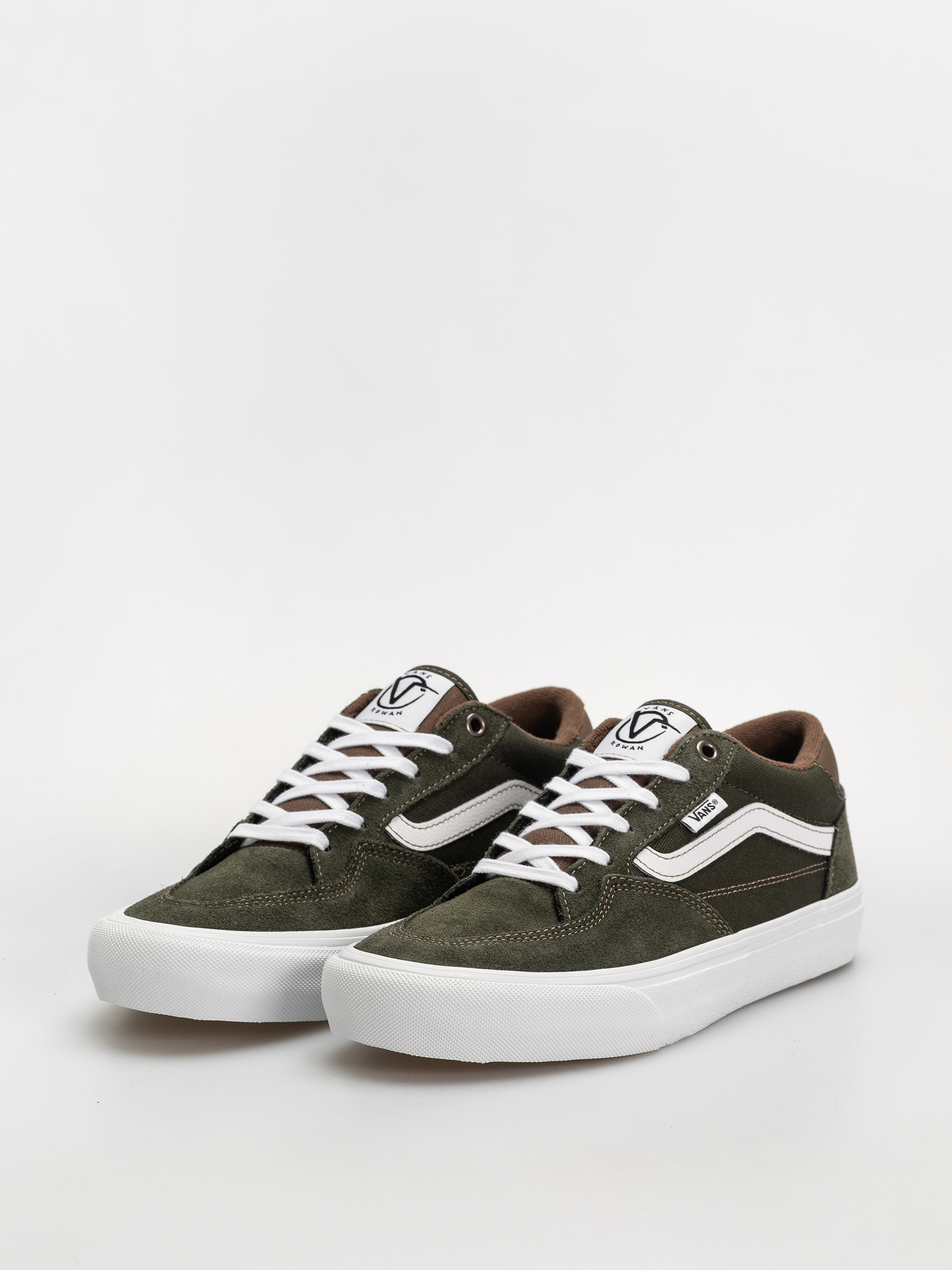 Boty Vans Skate Rowan (green/brown)