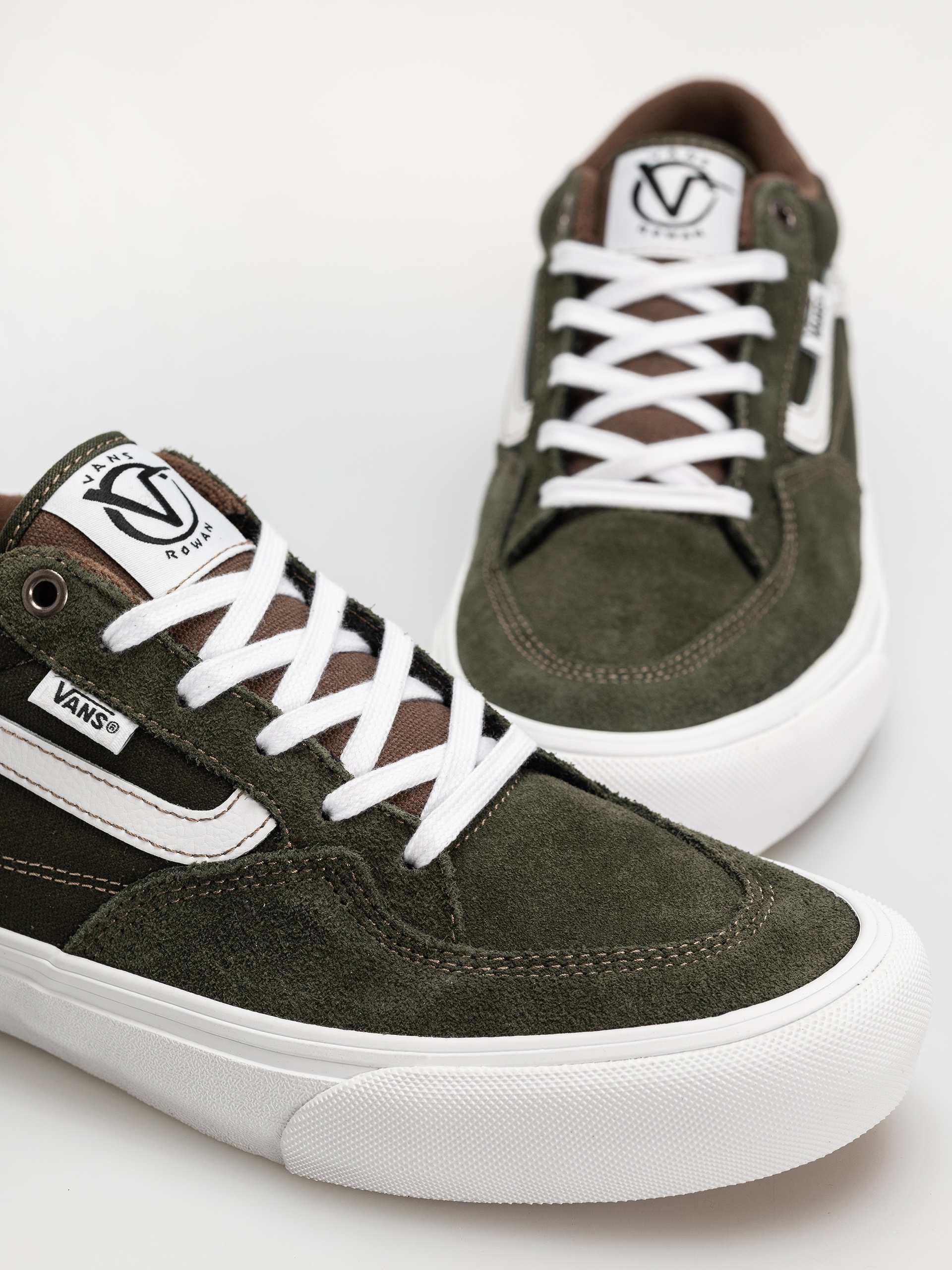 Boty Vans Skate Rowan (green/brown)
