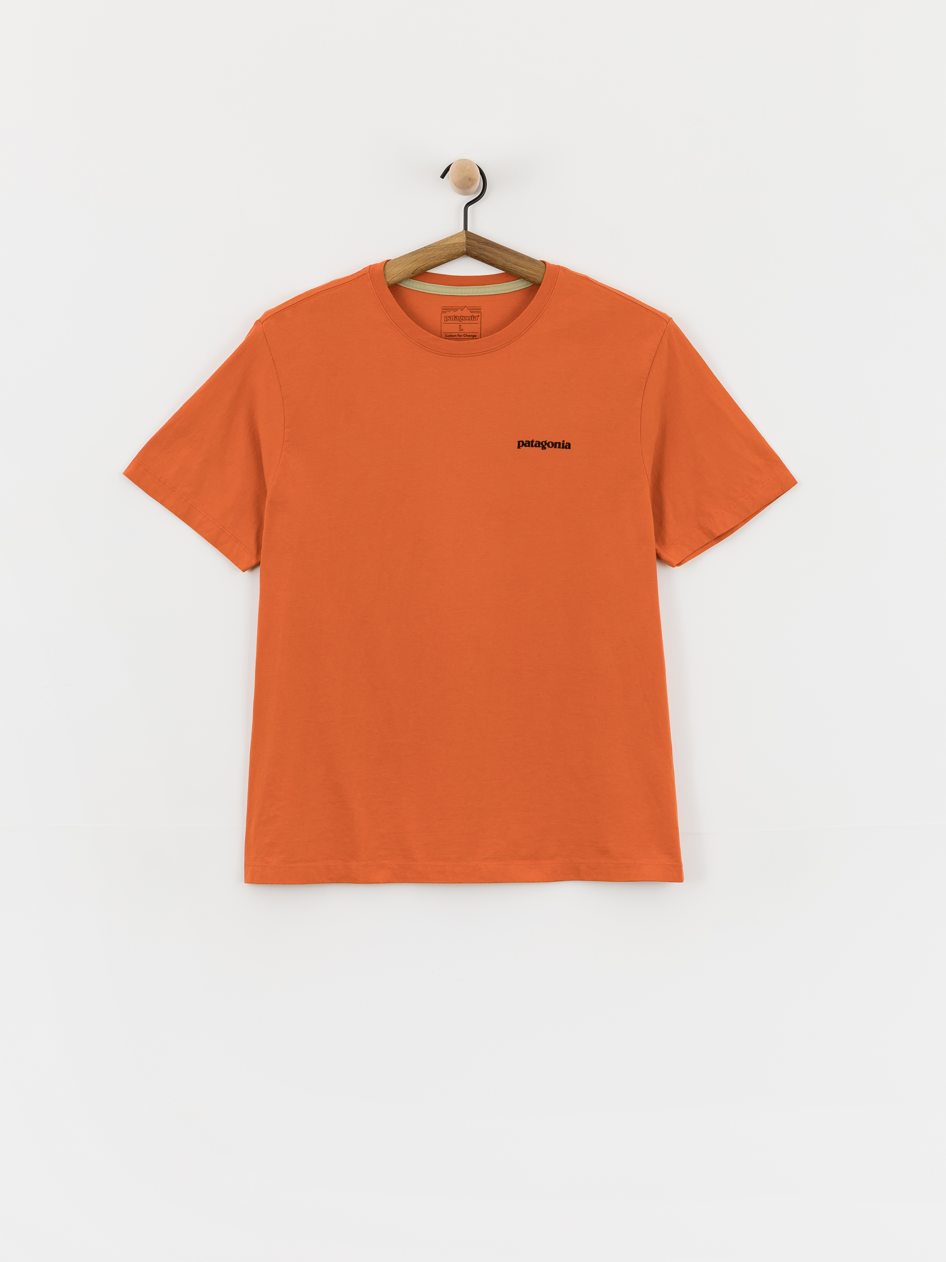 Tričko Patagonia P 6 Logo (coal orange)