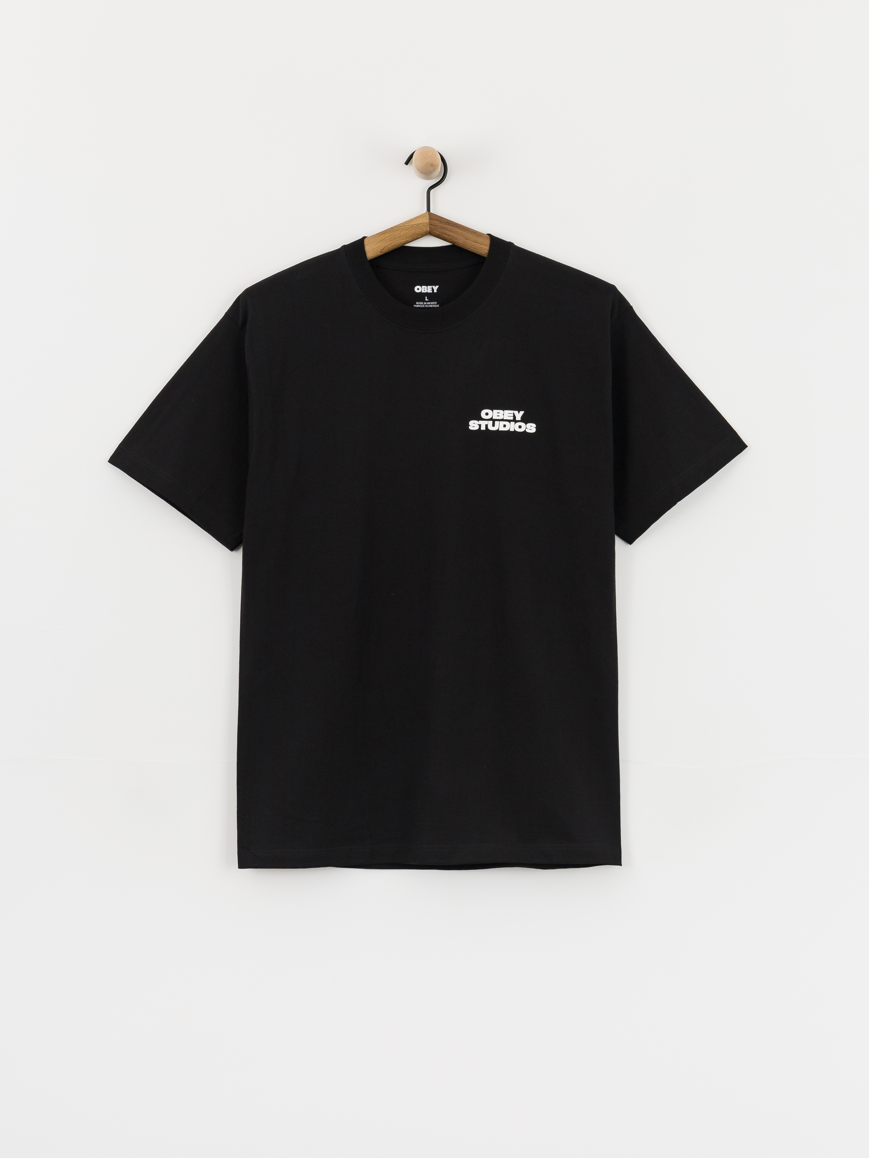 Tričko OBEY Sky Face (black)