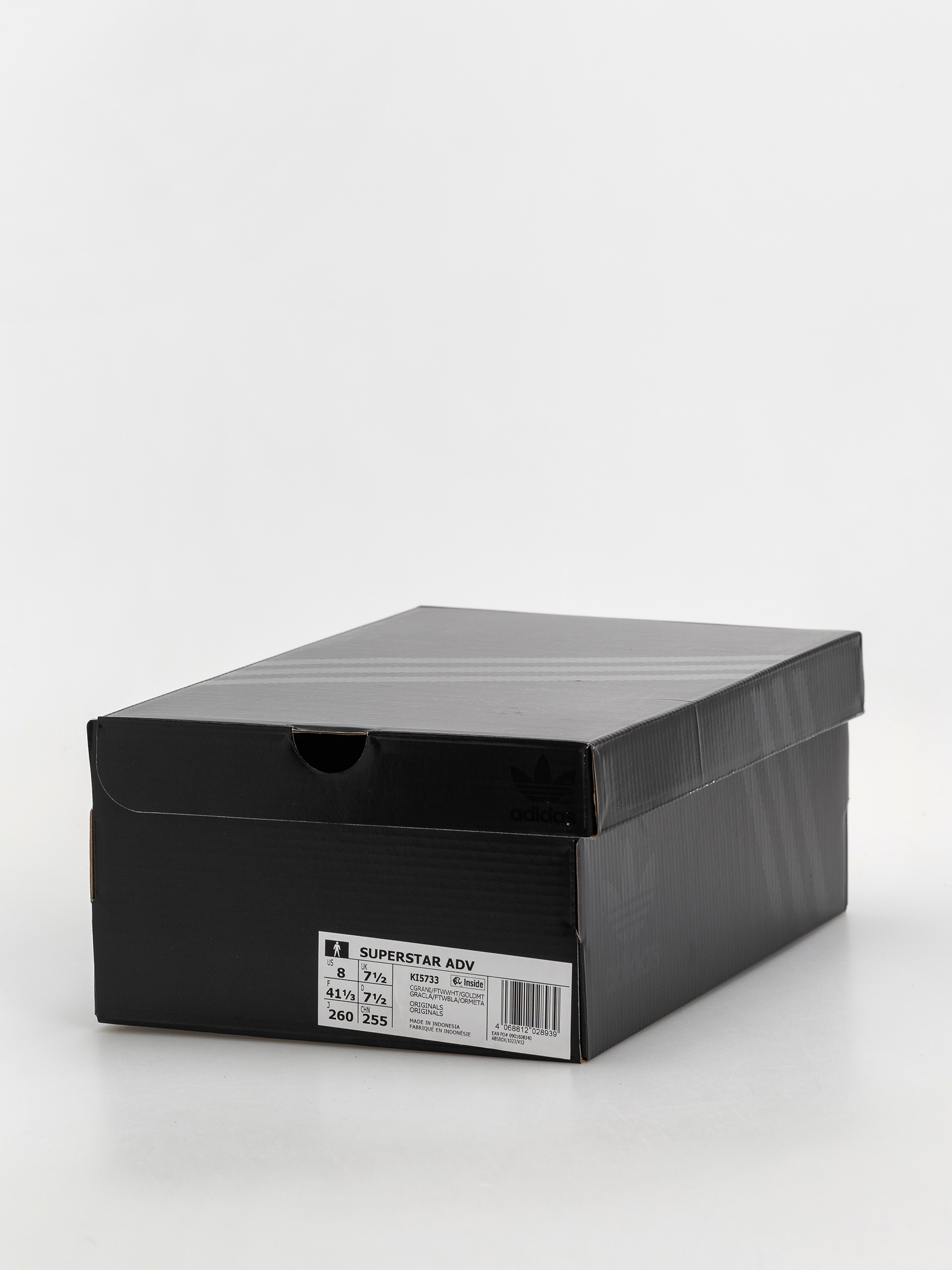 Boty adidas Superstar Adv (cgrani/ftwwht/goldmt)