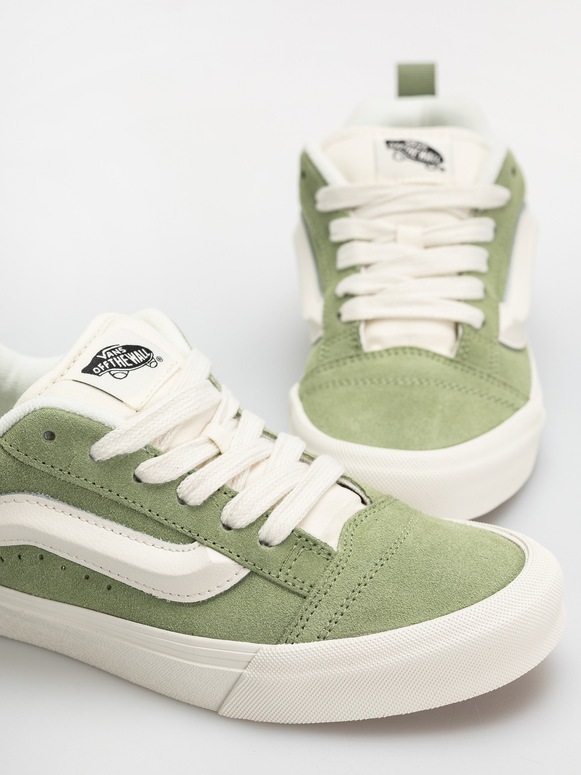 Boty Vans Knu Skool (suede neutral olive)