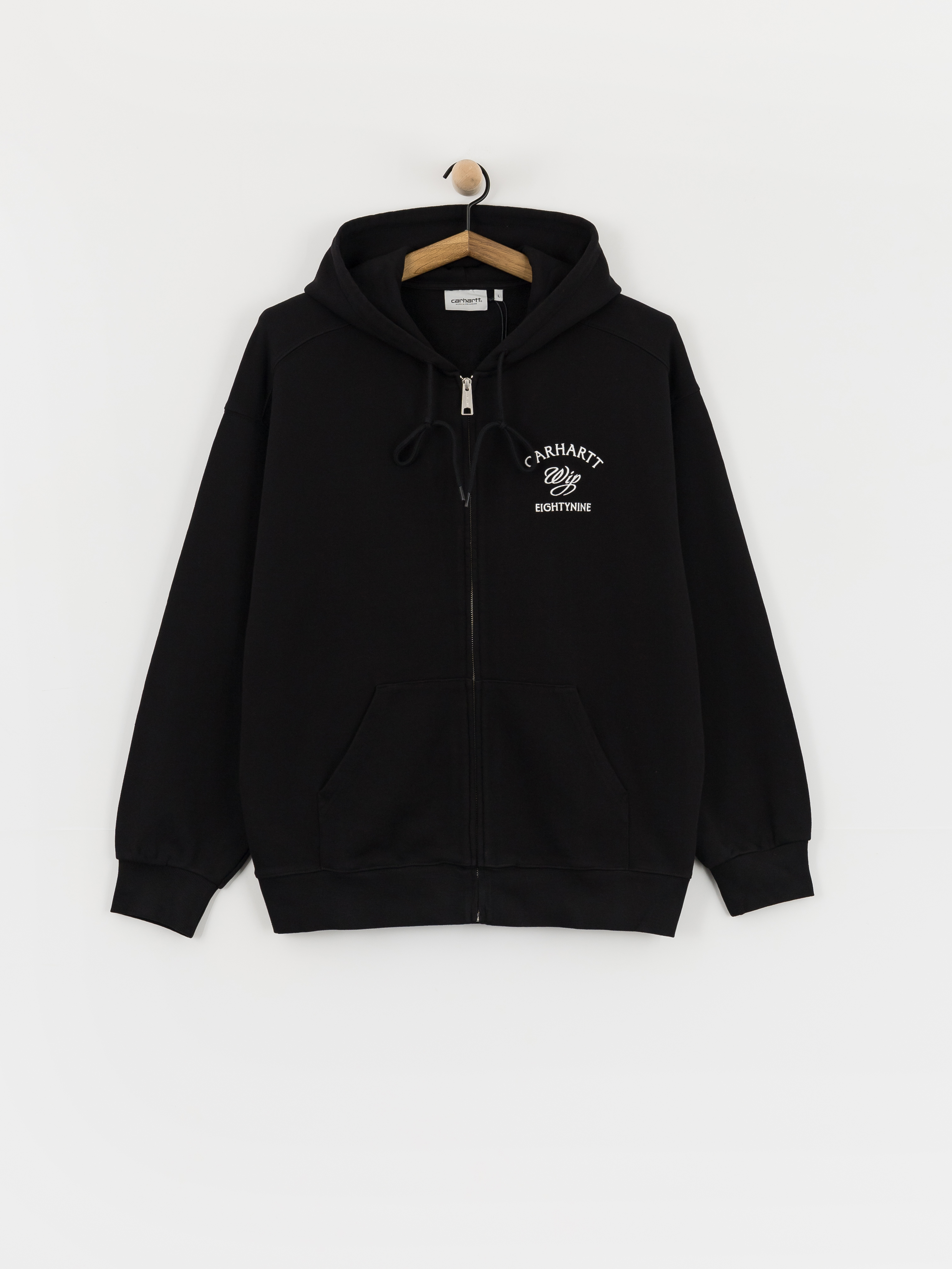 Mikina s kapucí Carhartt WIP Eightynine ZHD (black)