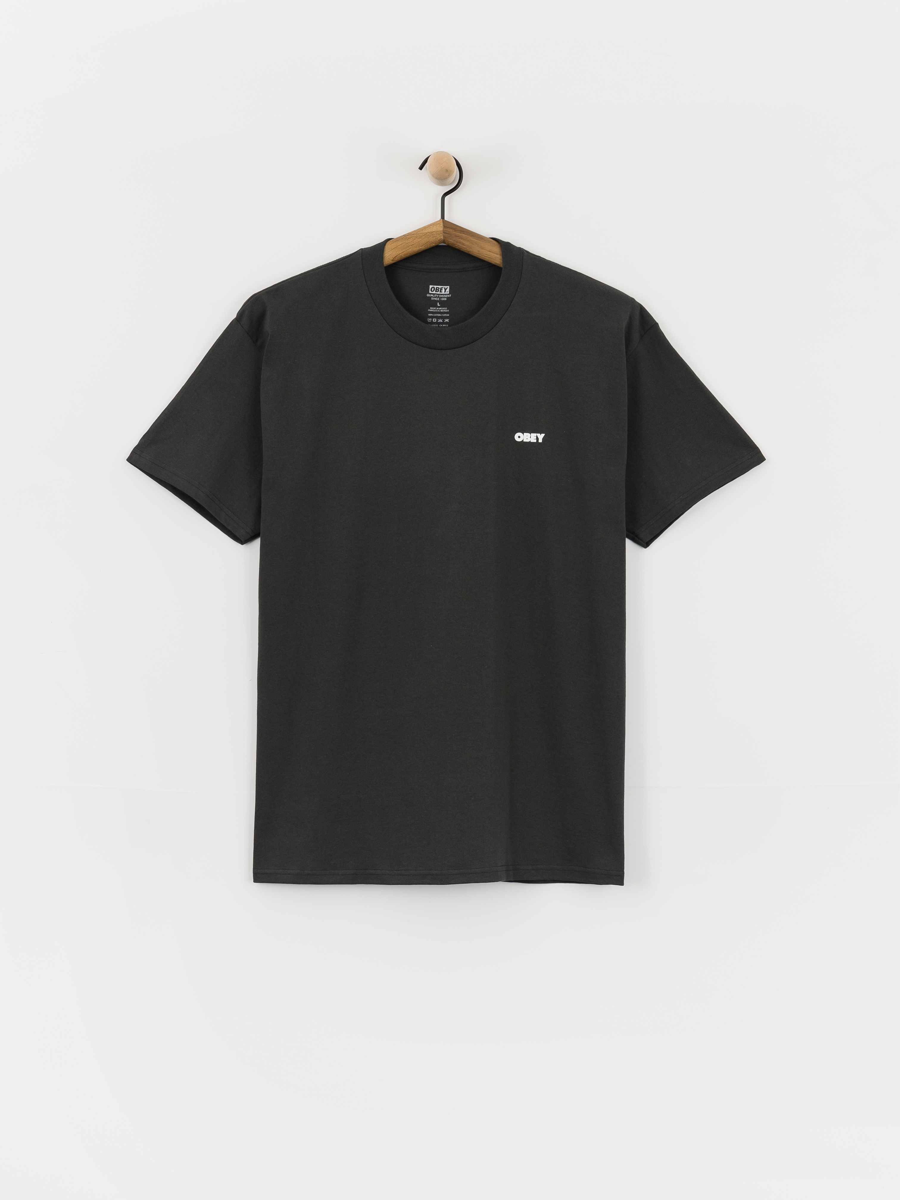 Tričko OBEY Future Unwritten (vintage black)