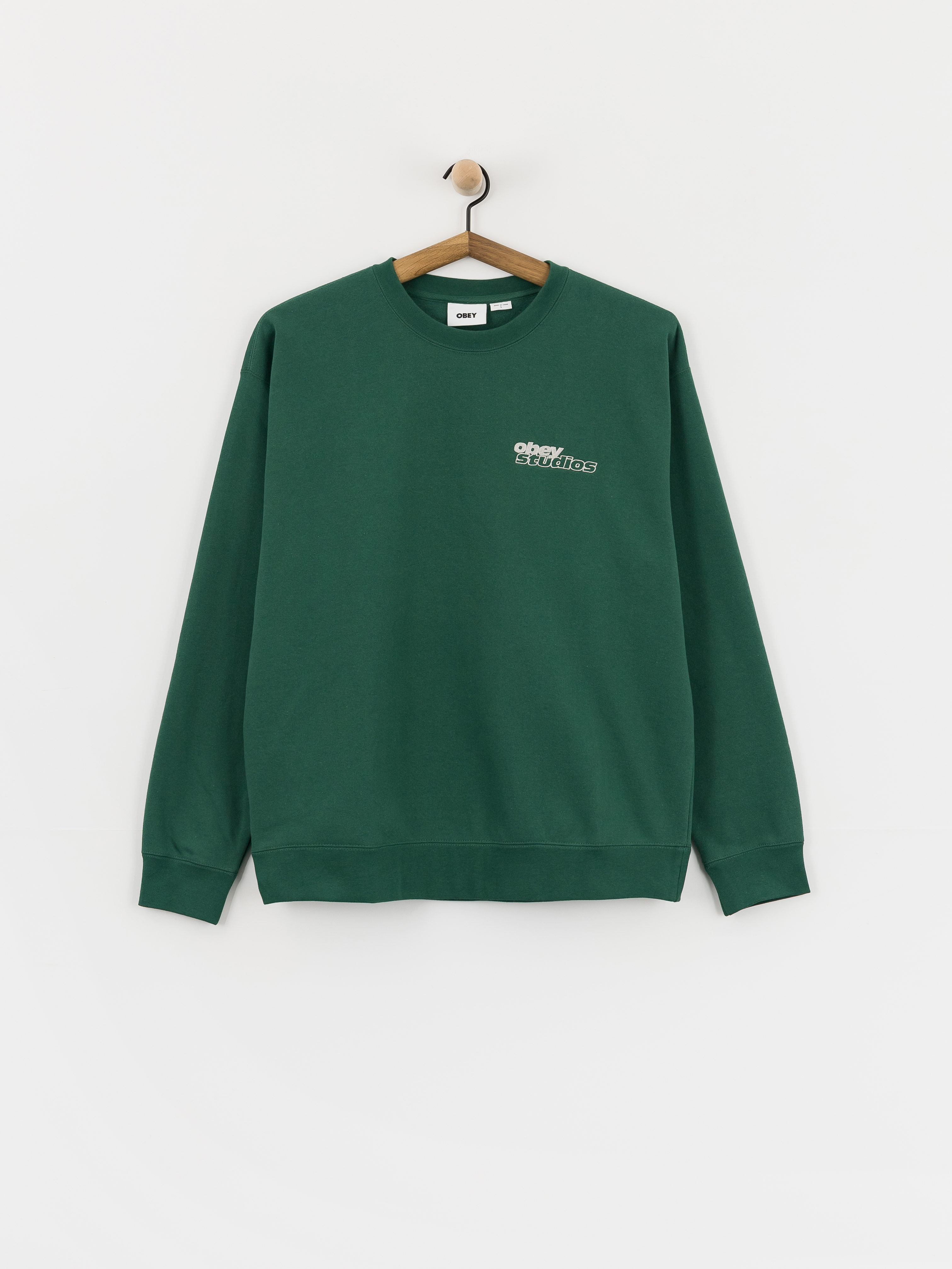 Mikina OBEY Tonic (rain forest)