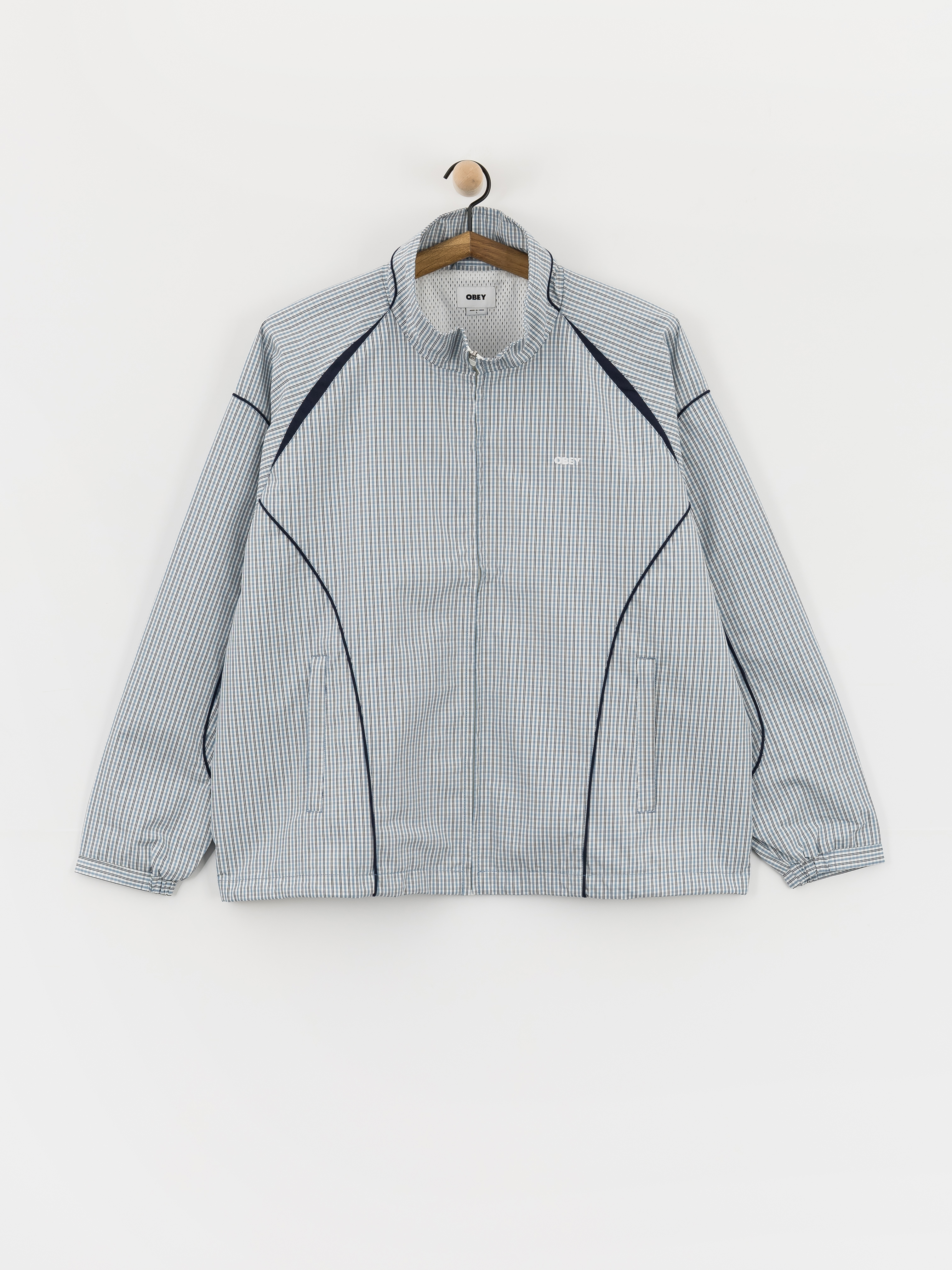 Bunda OBEY Practice Windbreaker (plaid multi)