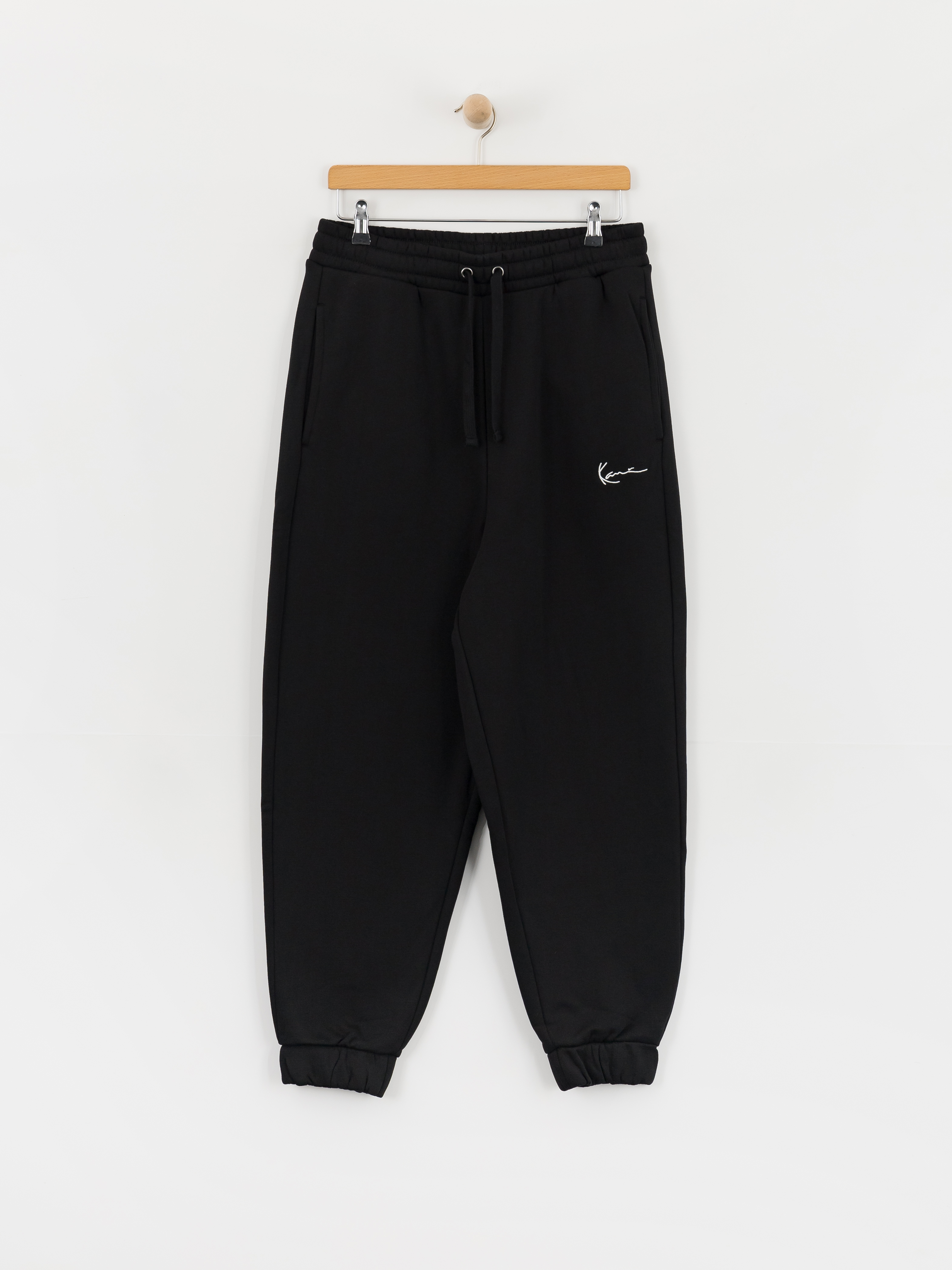 Kalhoty Karl Kani Small Signature Essential Regular (black)