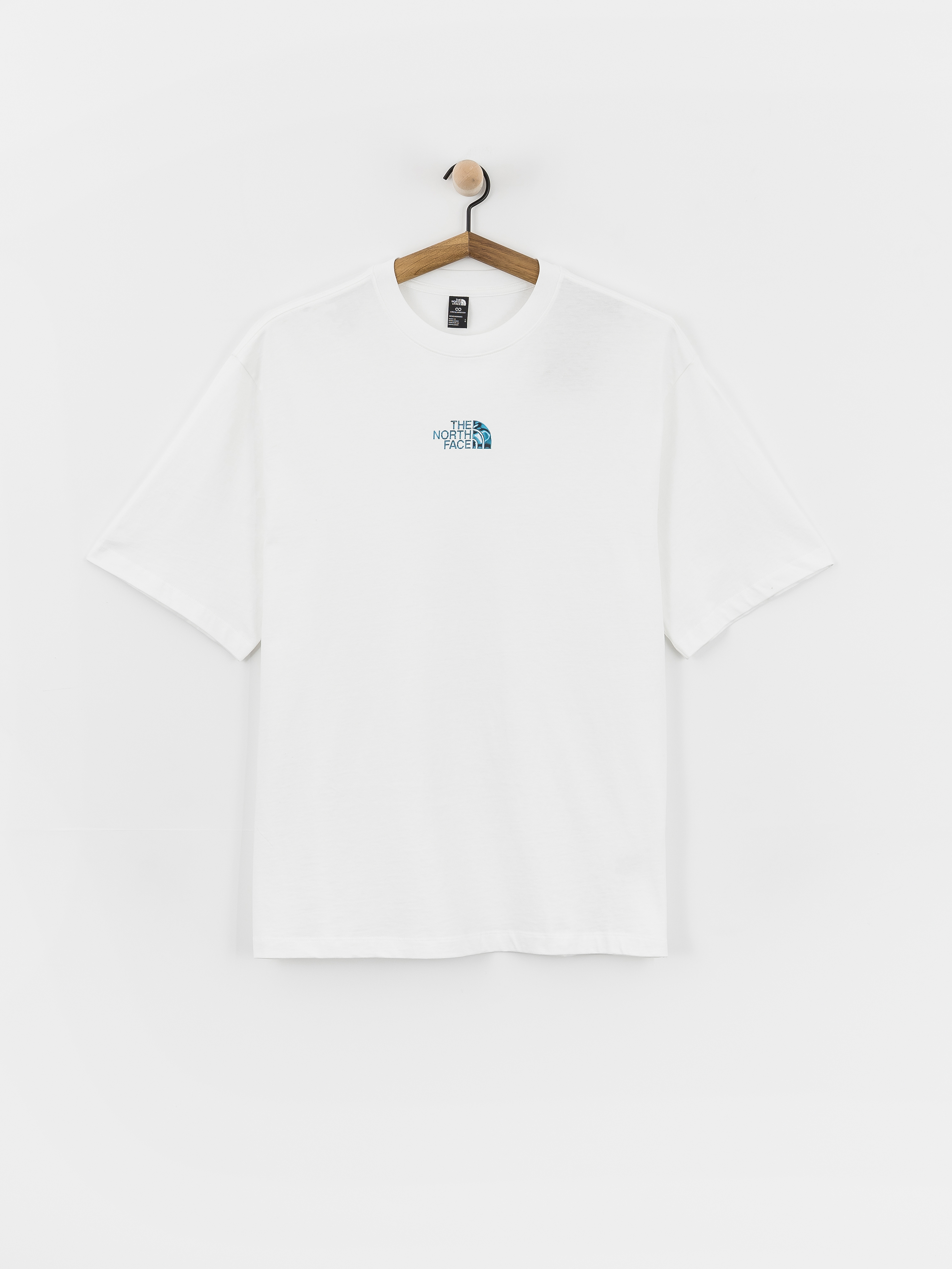 Tričko The North Face Liquid Logo Oversize (tnf white)