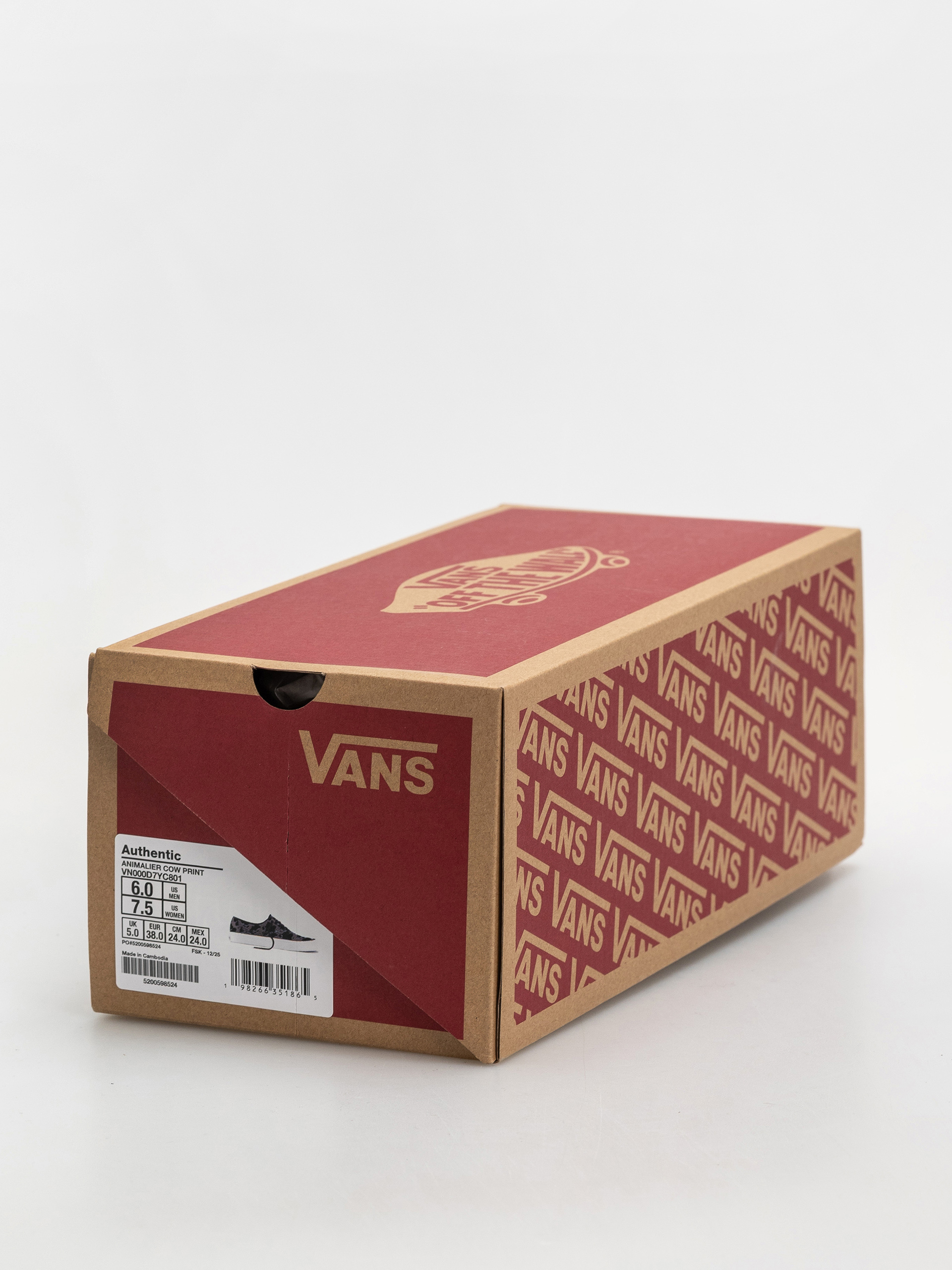 Boty Vans Authentic (cow print)