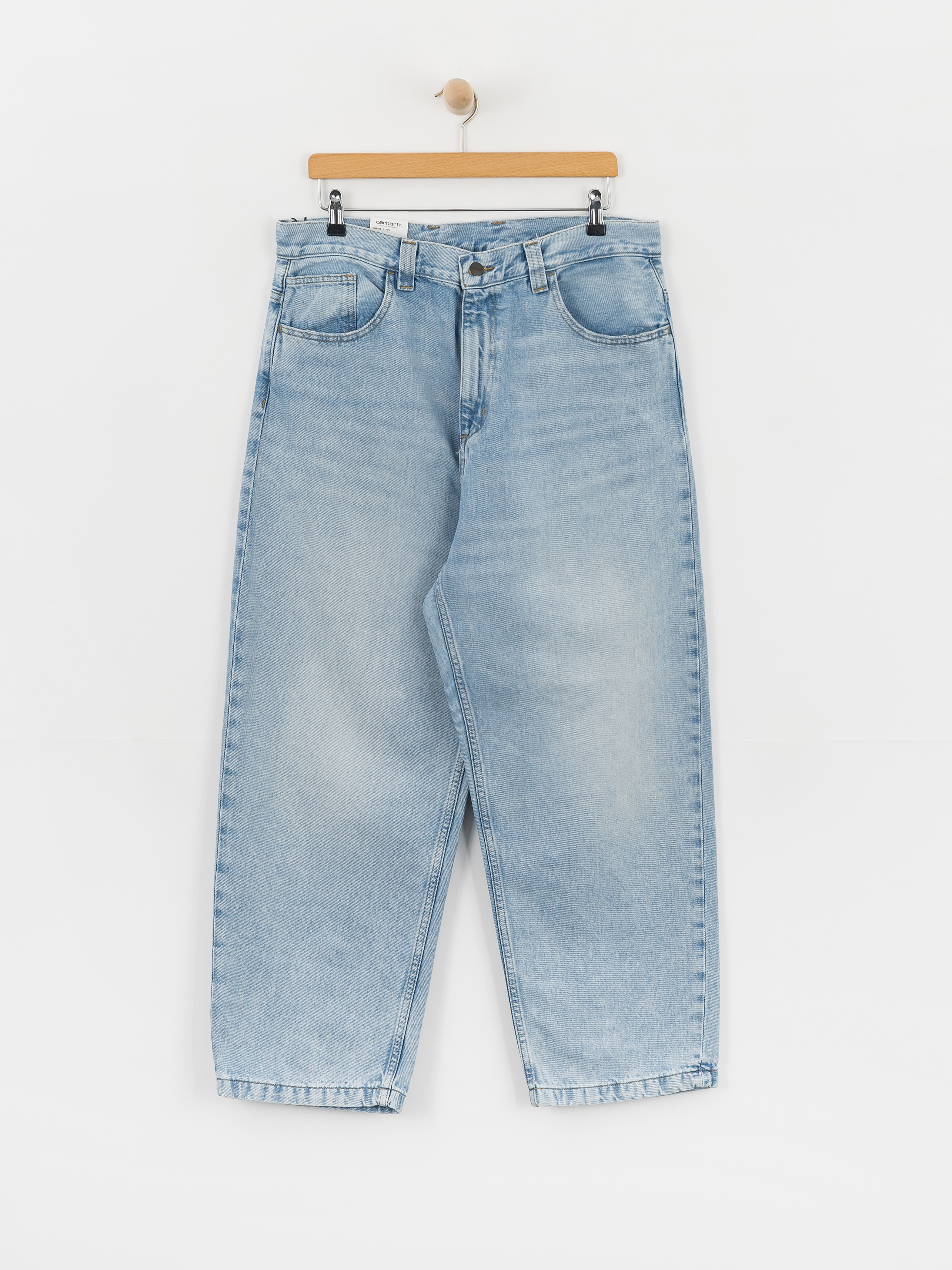 Kalhoty Carhartt WIP Brandon (blue heavy worn bleached)