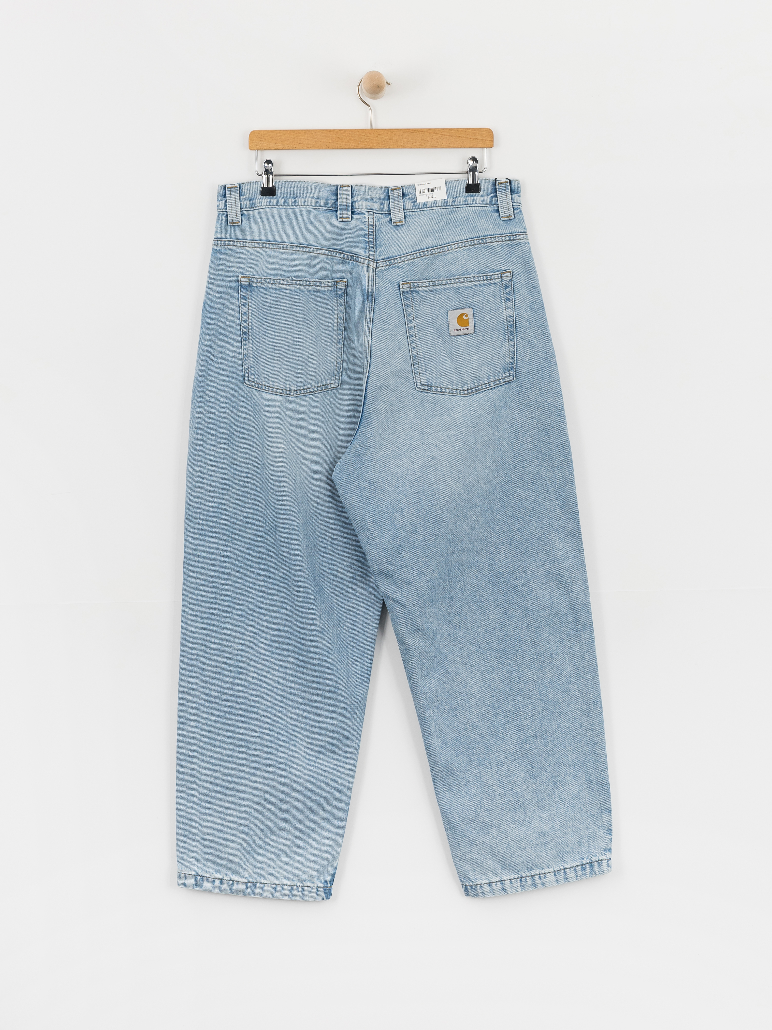 Kalhoty Carhartt WIP Brandon (blue heavy worn bleached)
