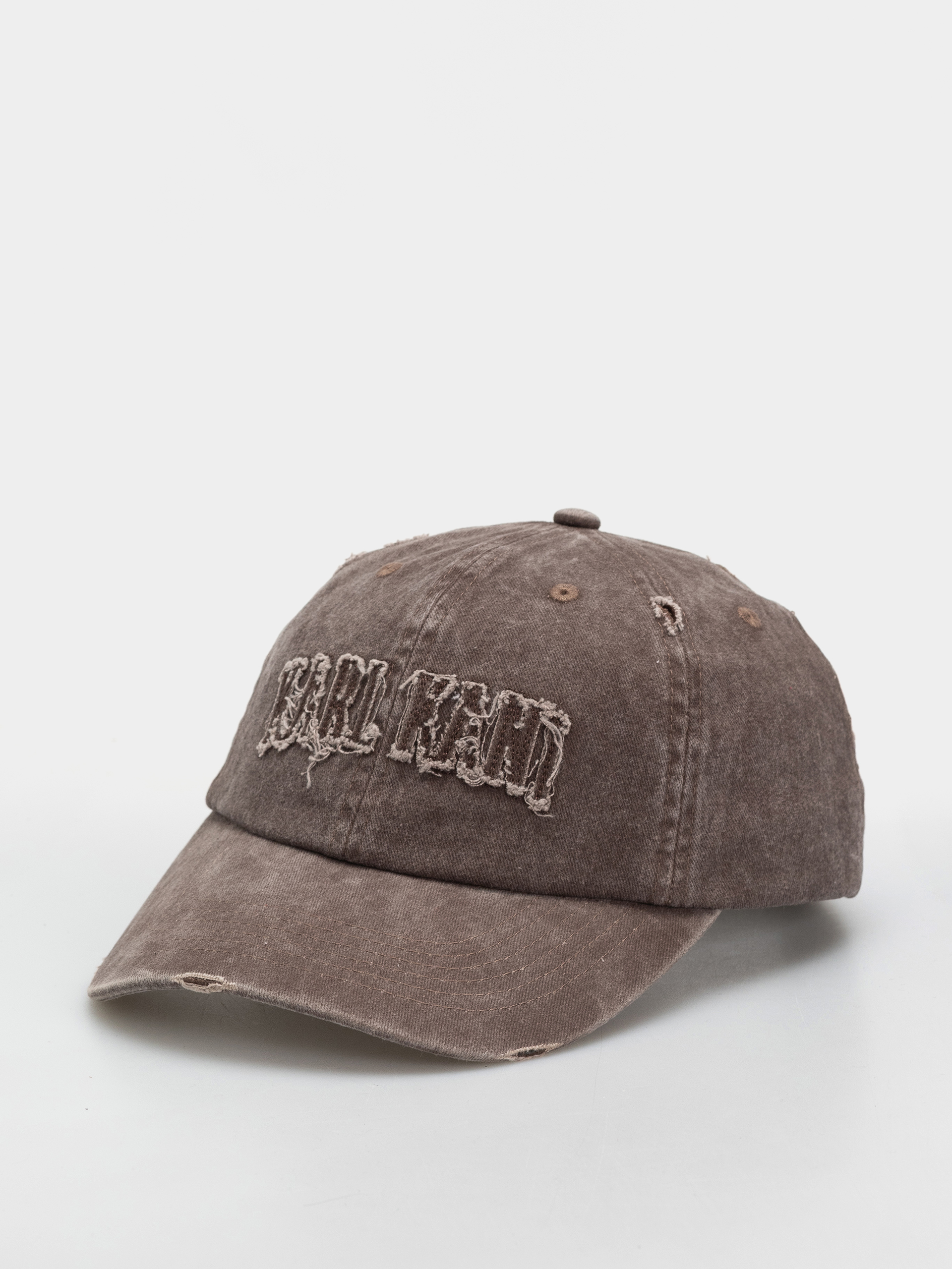 Kšiltovka  Karl Kani Heritage Distressed Twill Baseball (brown)