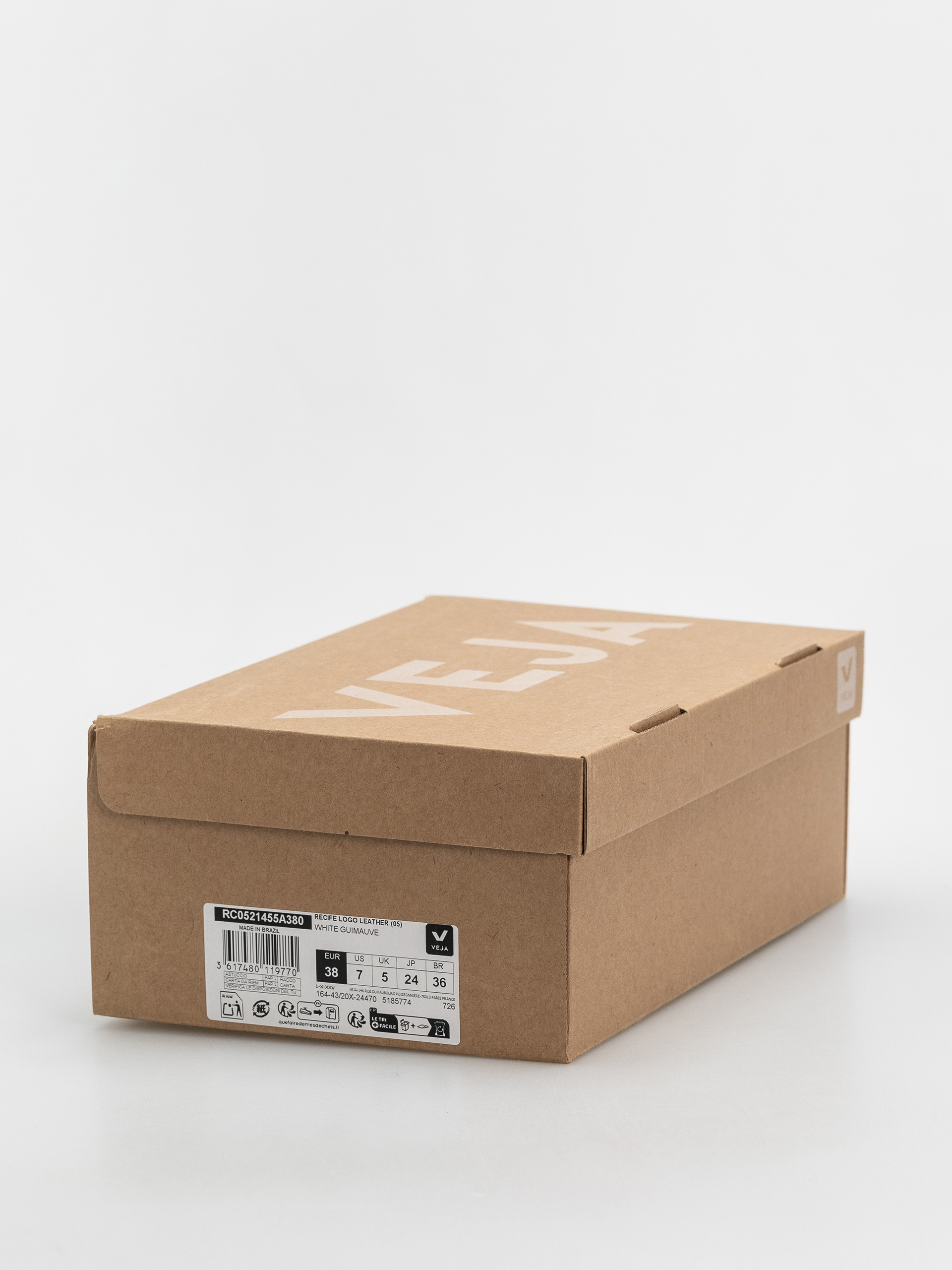 Boty Veja Recife Logo Wmn (white guimauve)