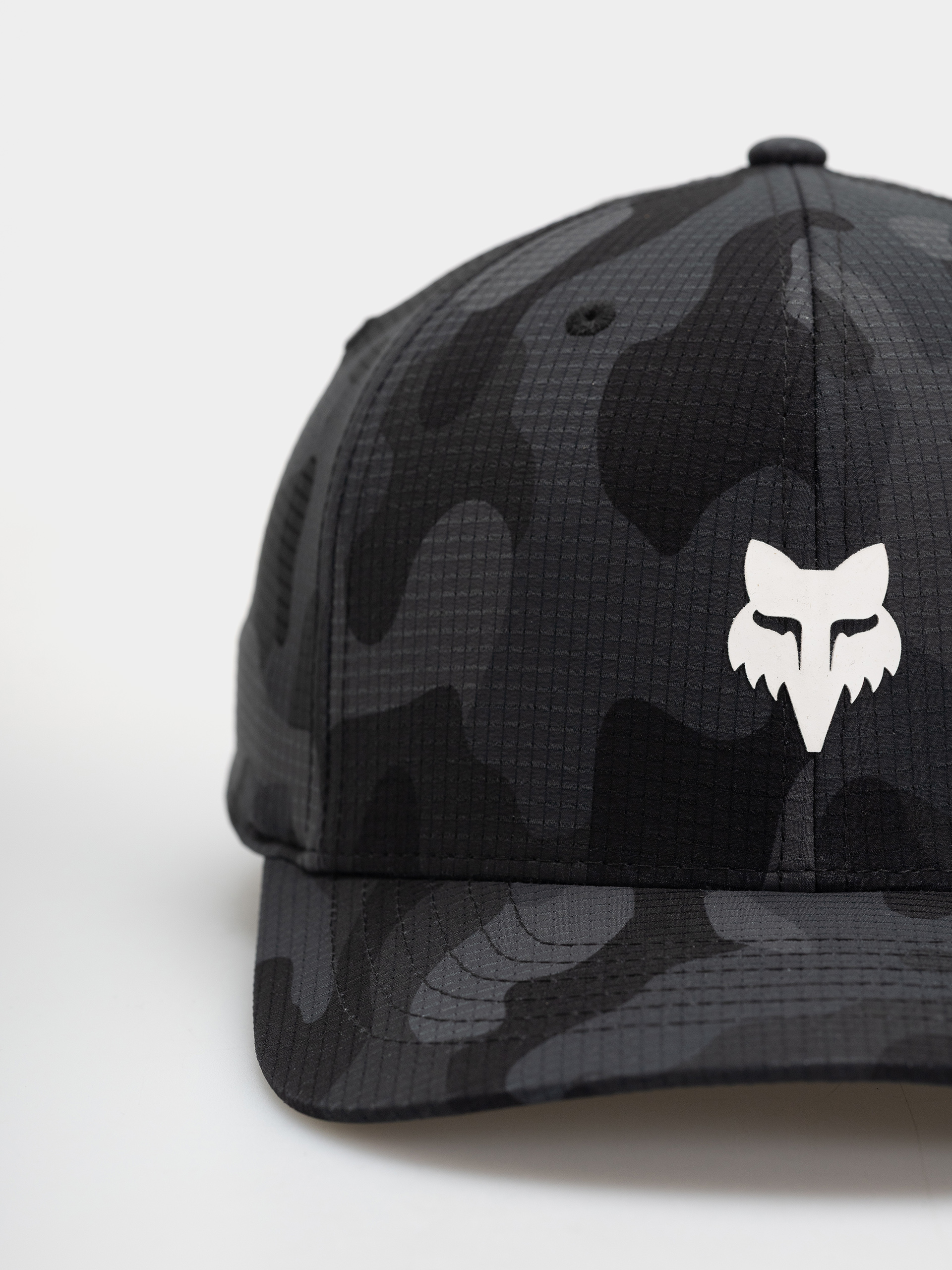 Kšiltovka  Fox Head Camo Tech Flexfit (black camo)