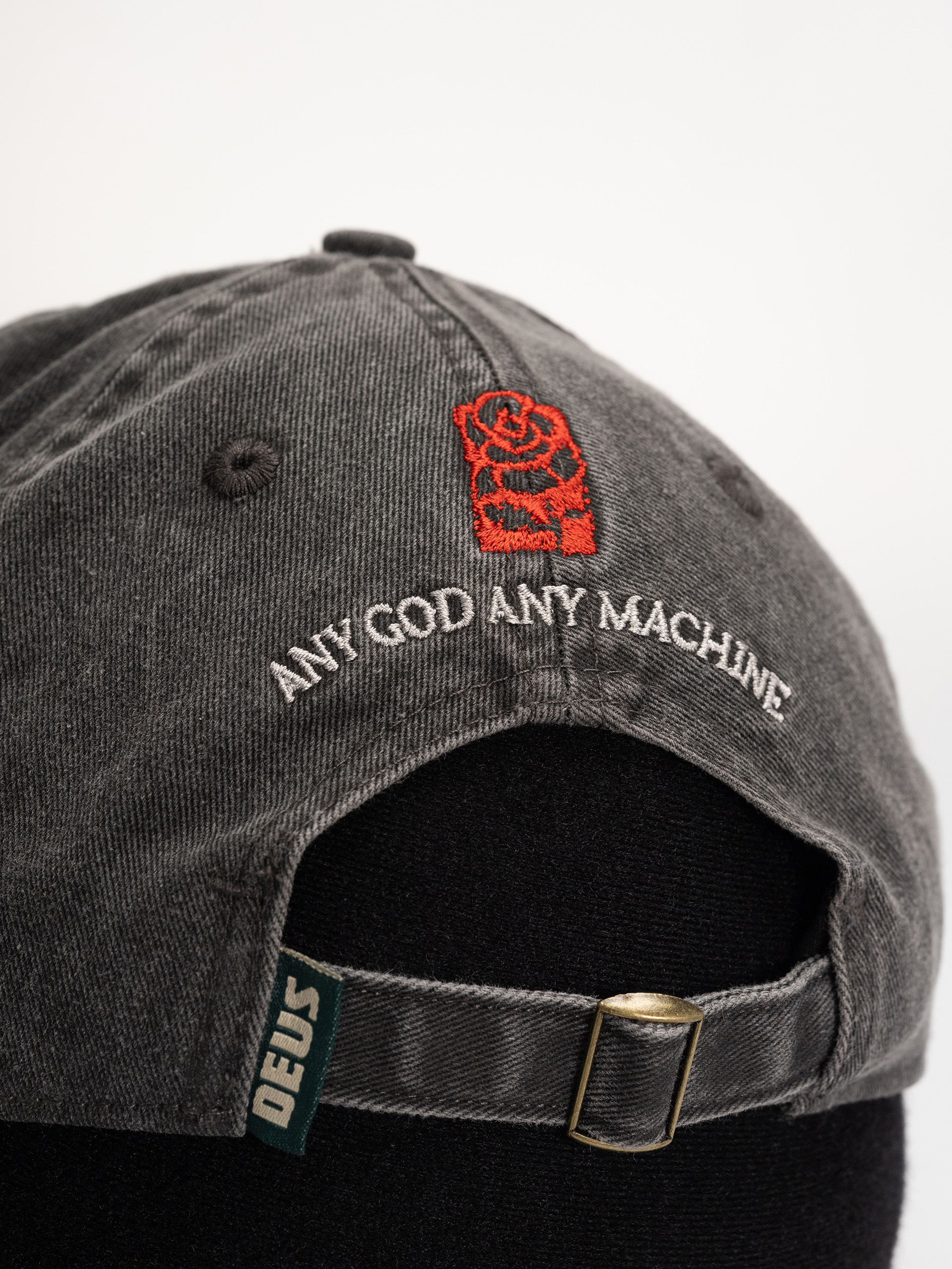 Kšiltovka  Deus Ex Machina Decorative (anthracite)