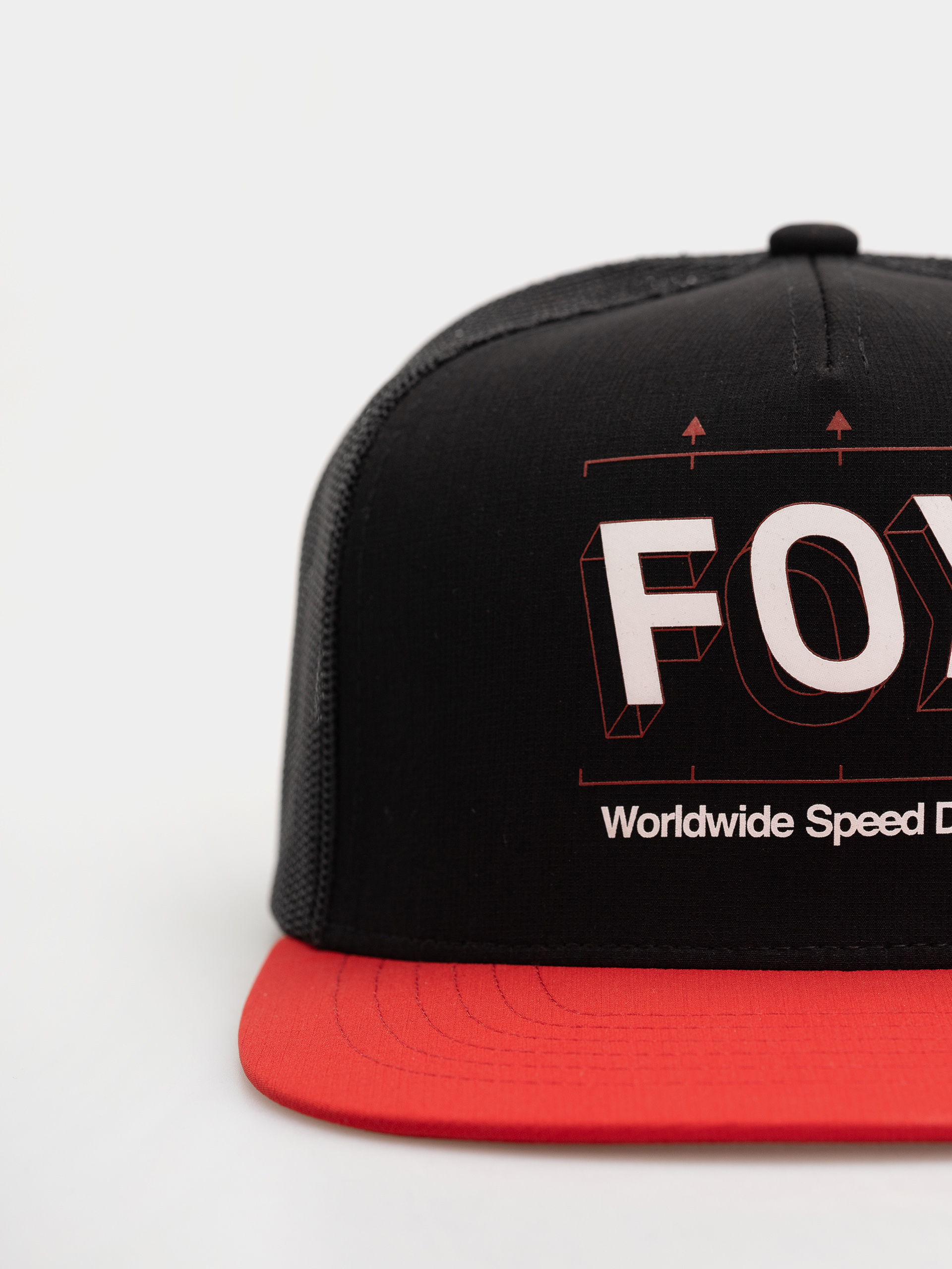 Kšiltovka  Fox Image Print Trucker (black)
