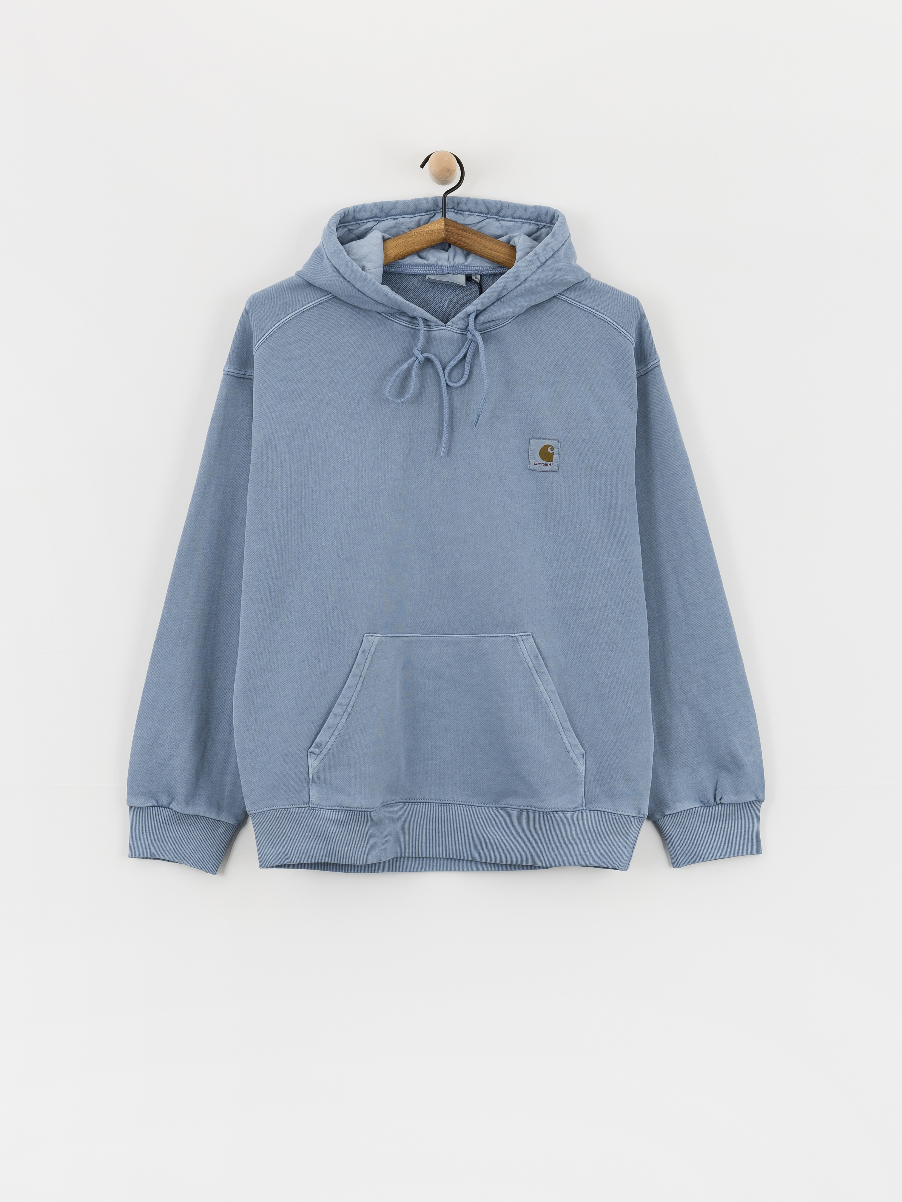 Mikina s kapucí Carhartt WIP Nelson HD (gentle blue)