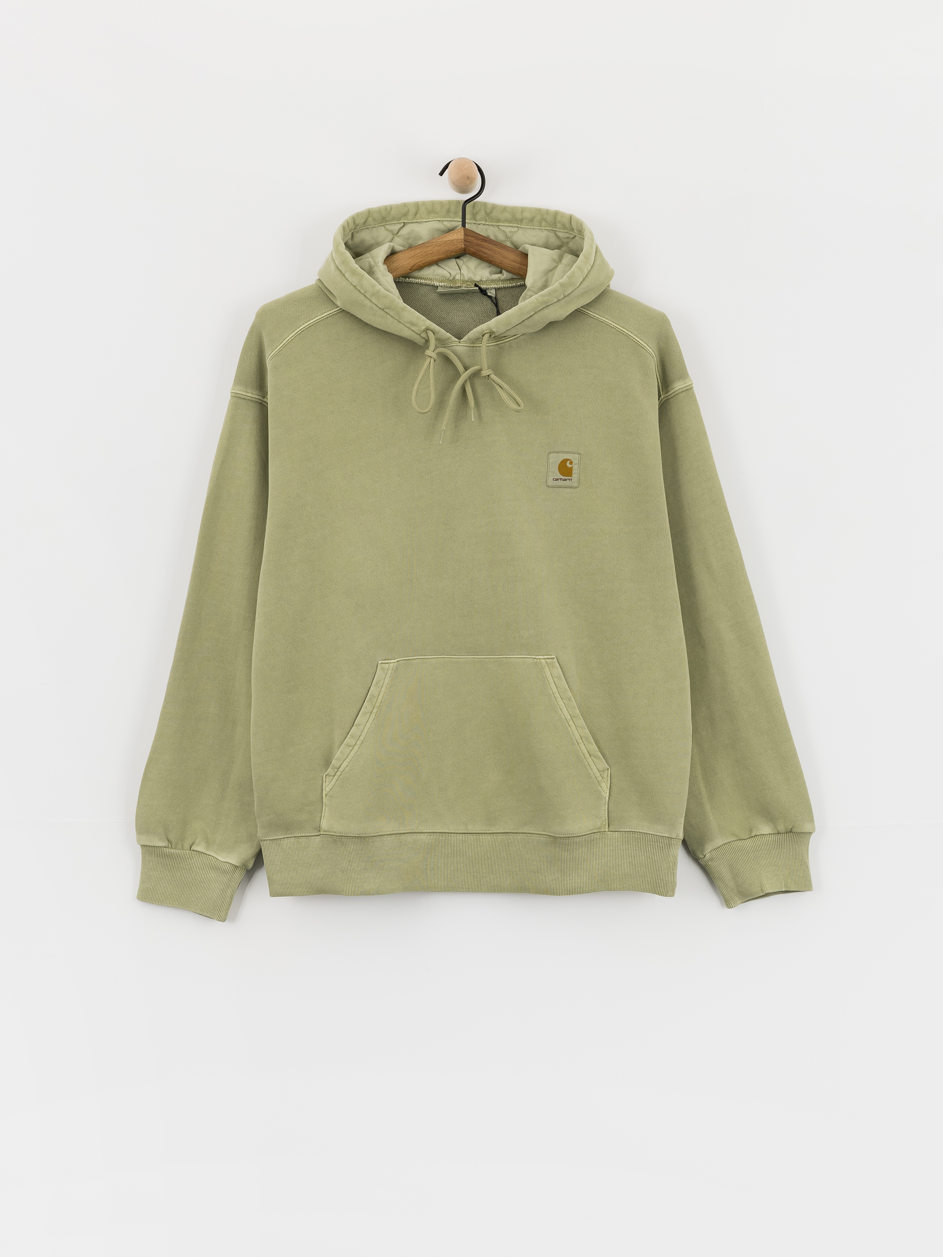 Mikina s kapucí Carhartt WIP Nelson HD (gentle green)