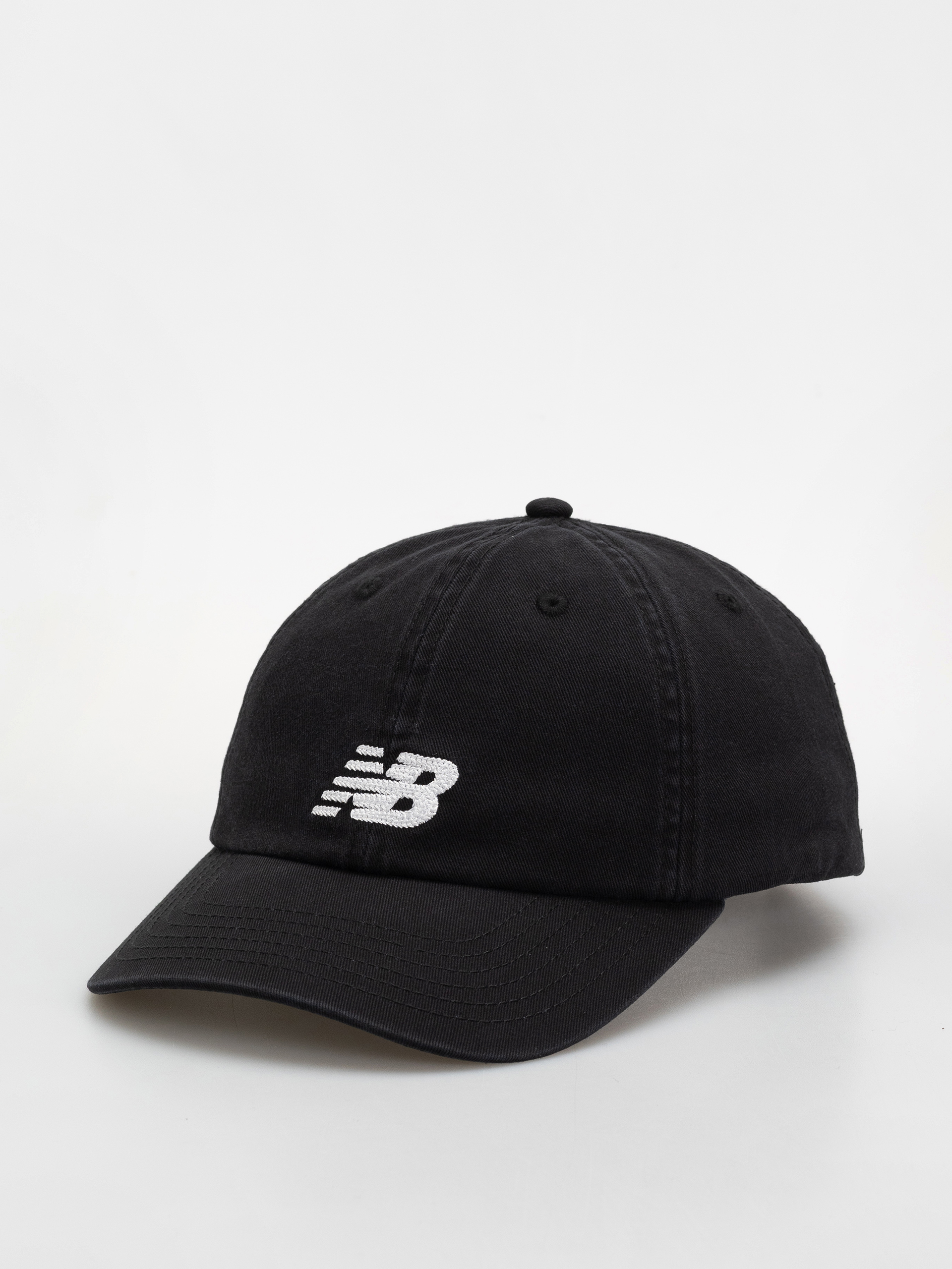 Kšiltovka  New Balance 6 Panel Chain Stitch Logo (black)