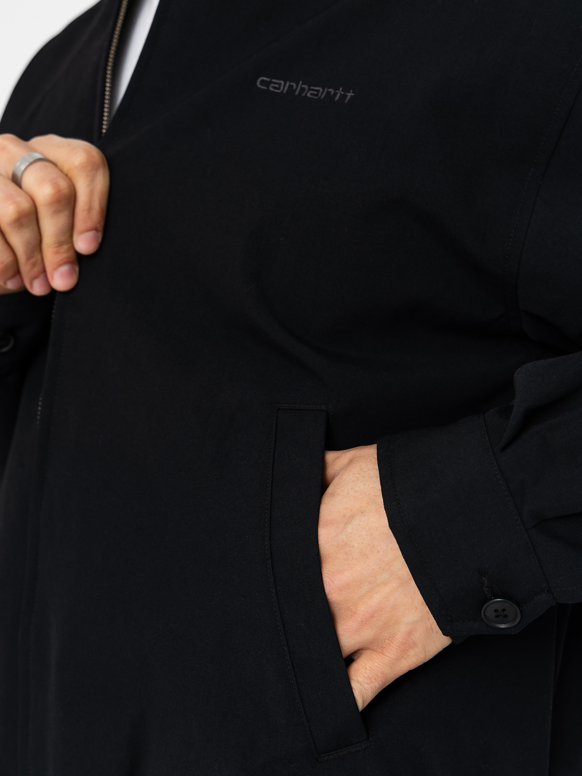 Bunda Carhartt WIP Neven (black/graphite)