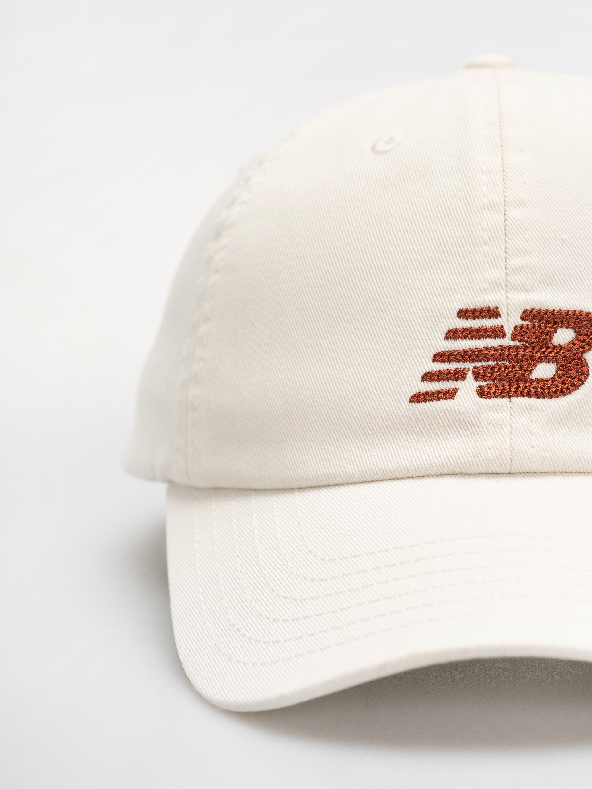 Kšiltovka  New Balance 6 Panel Chain Stitch Logo (sea salt)
