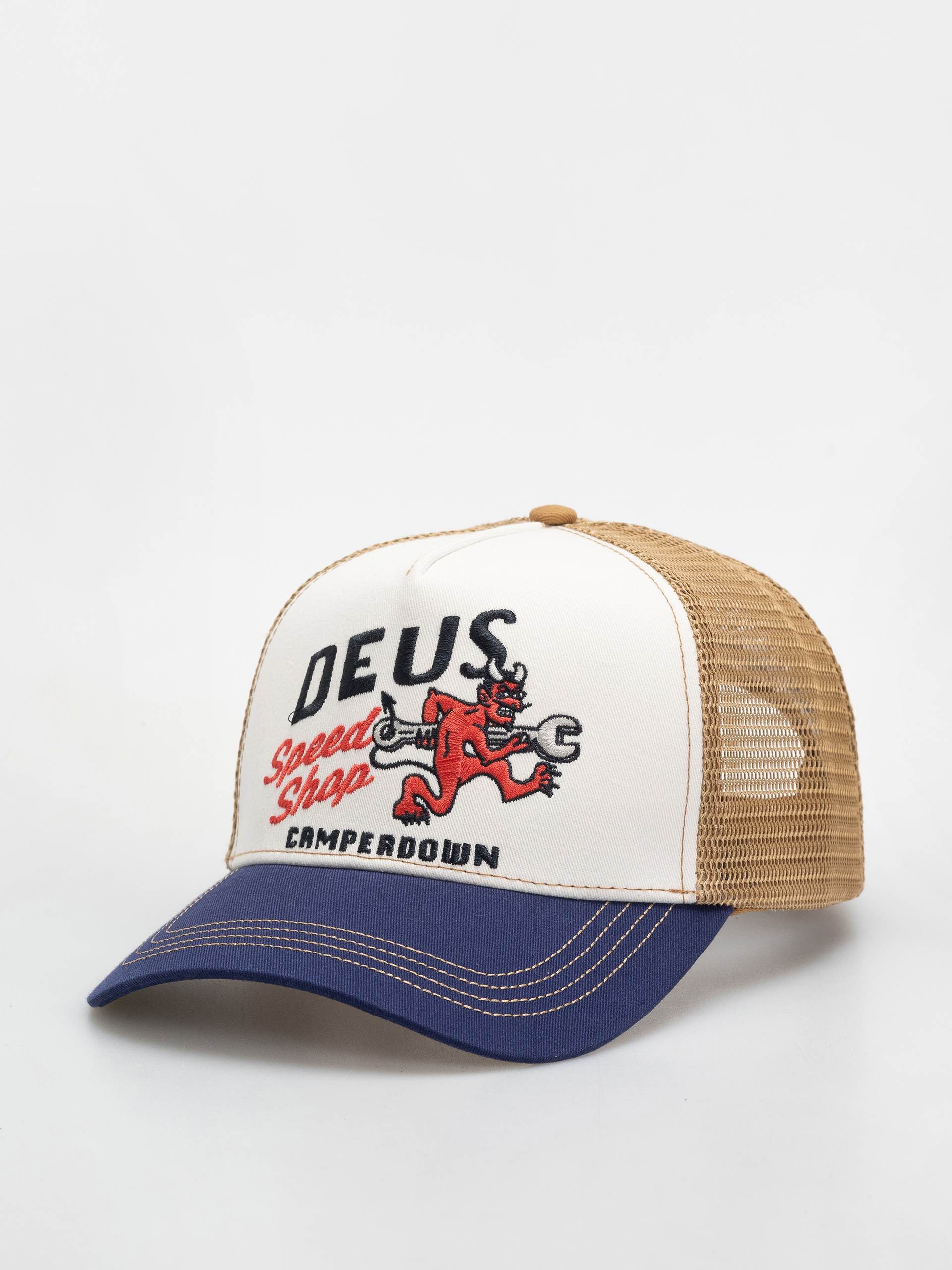 Ku0161iltovka  Deus Ex Machina Dogleg Trucker (dirty white)