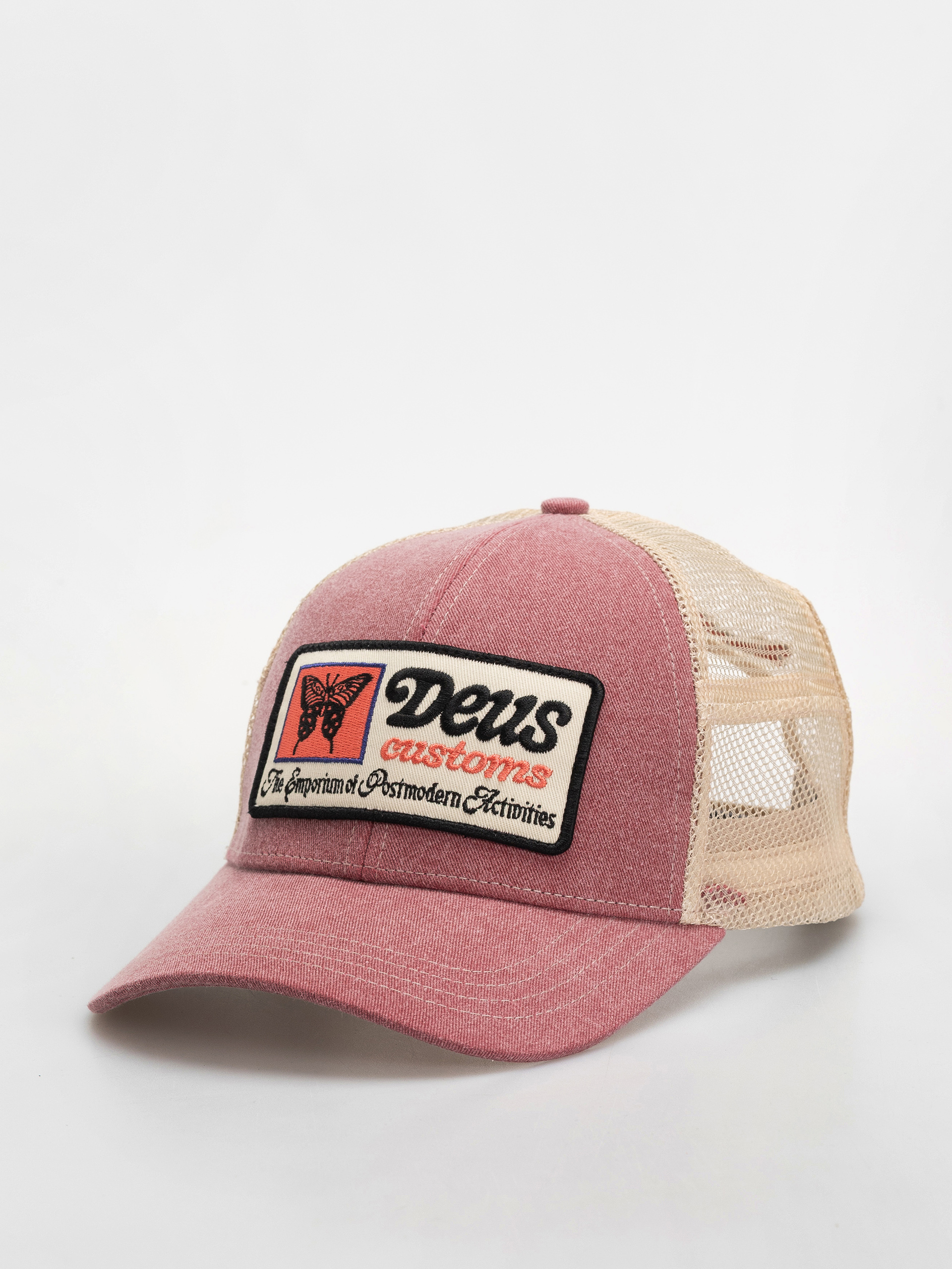 Ku0161iltovka  Deus Ex Machina Slapstick Trucker (melon red)