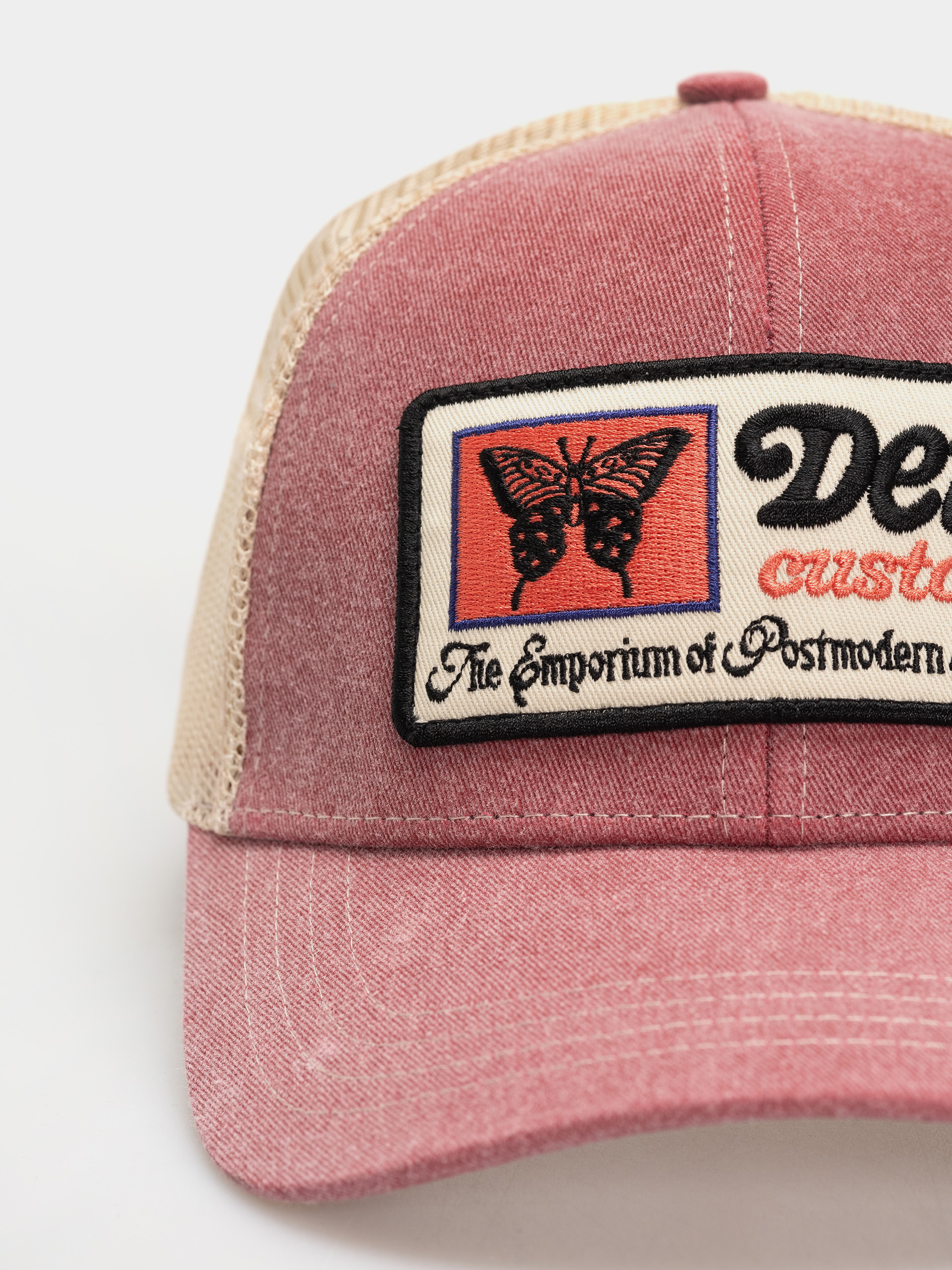Kšiltovka  Deus Ex Machina Slapstick Trucker (melon red)