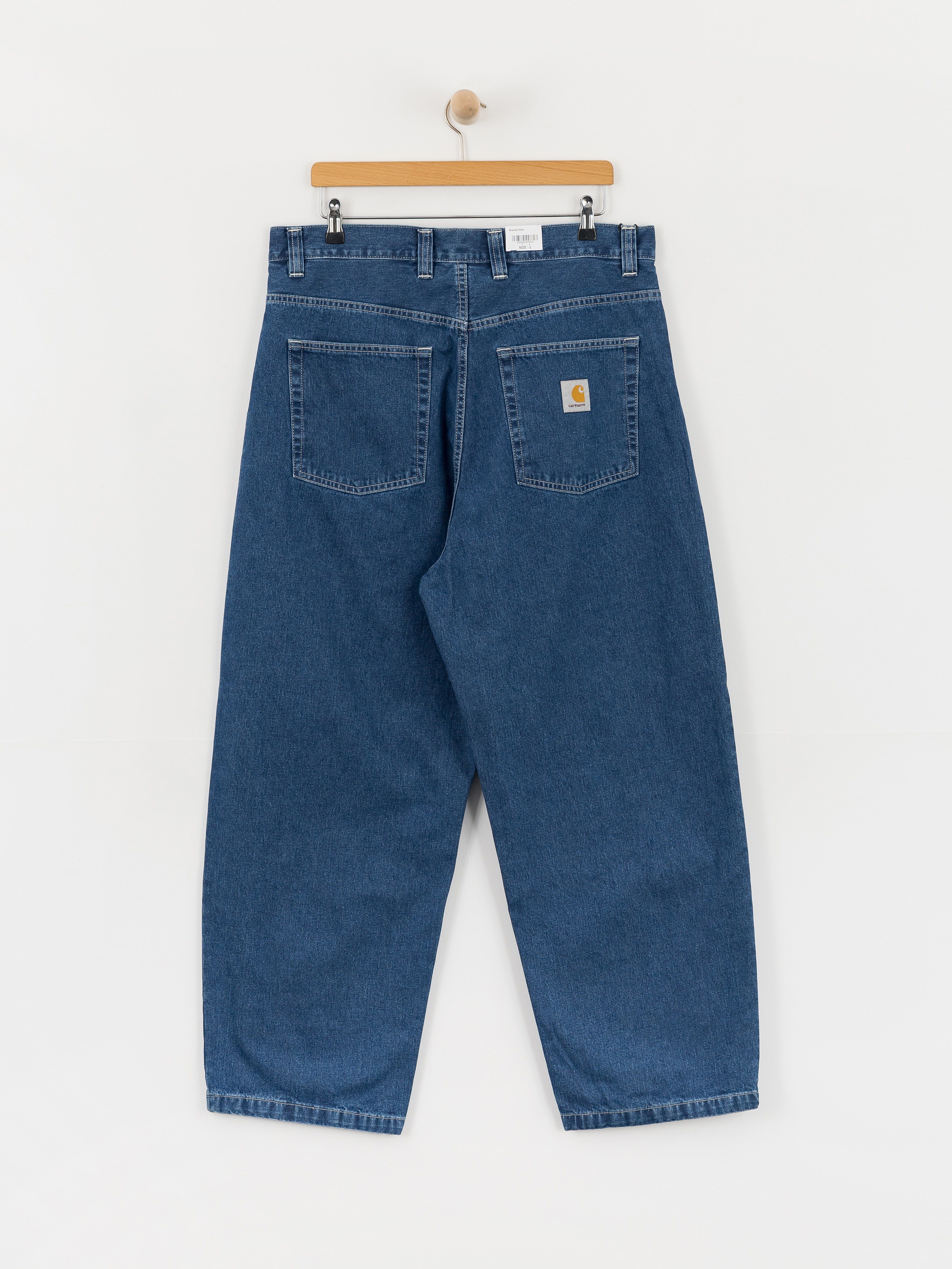 Kalhoty Carhartt WIP Brandon (blue stone washed)