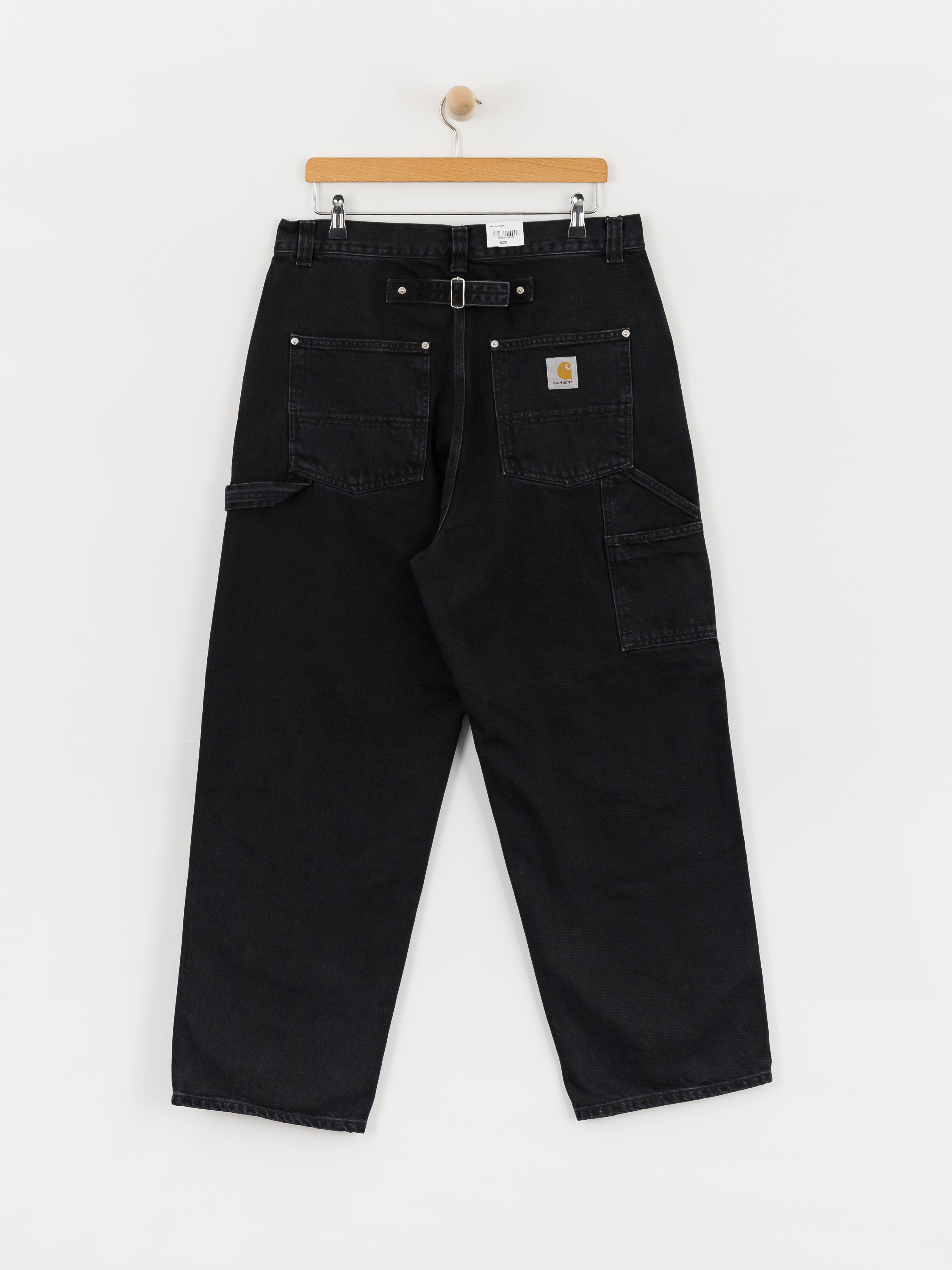 Kalhoty Carhartt WIP Belmont (black stone washed)