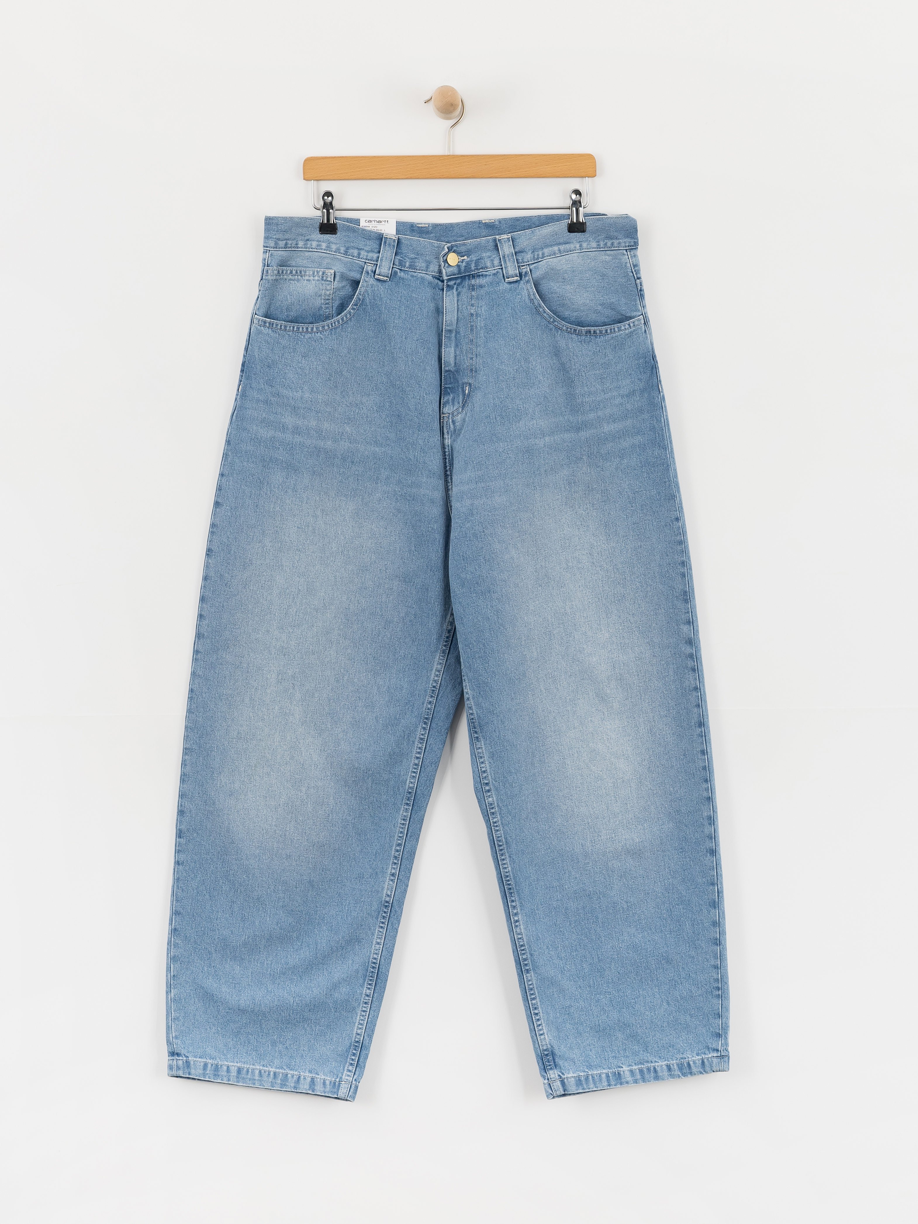 Kalhoty Carhartt WIP Brandon (blue light true washed)