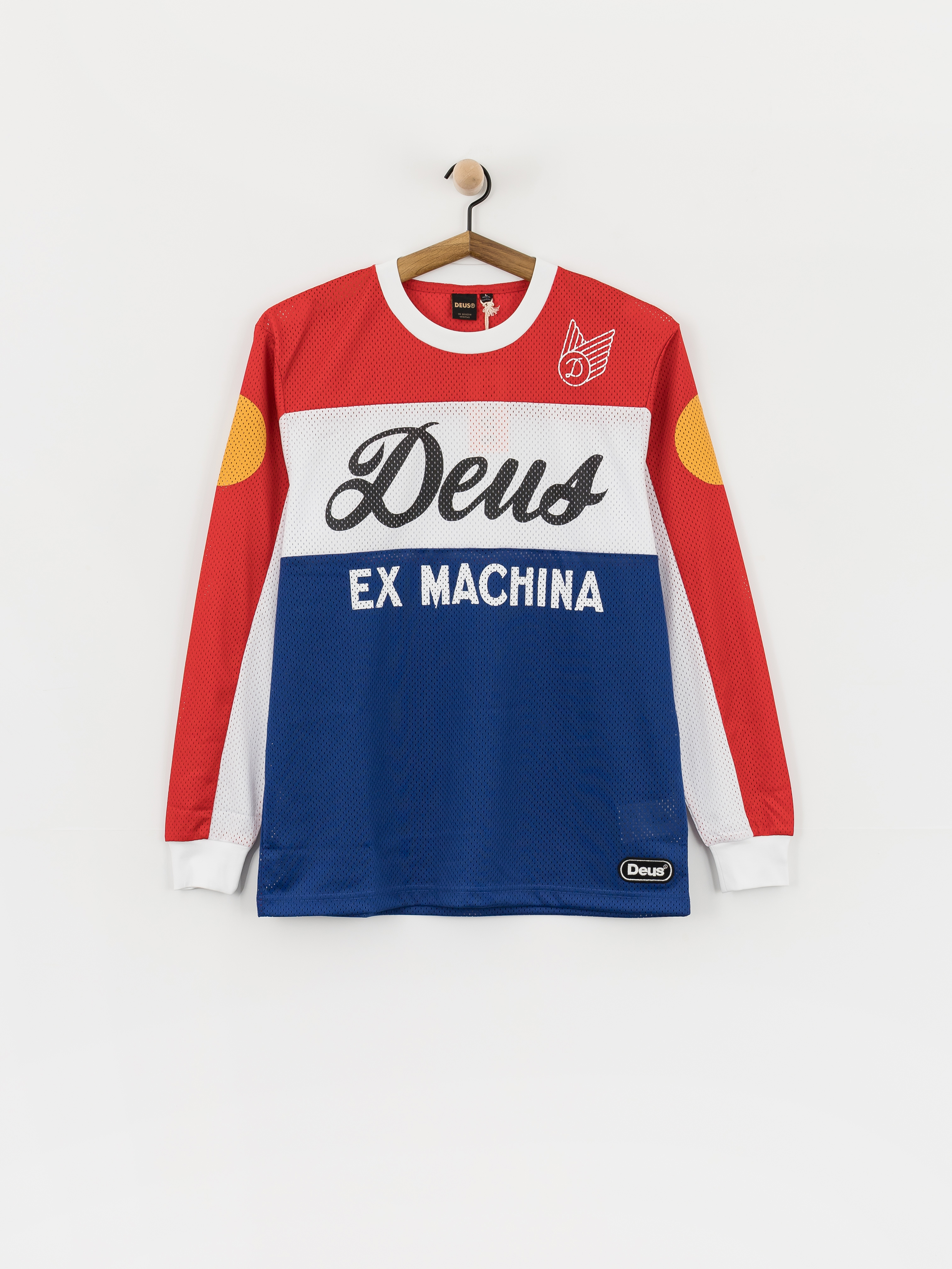 Tričko Deus Ex Machina Saber Moto Jersey (tri colour)