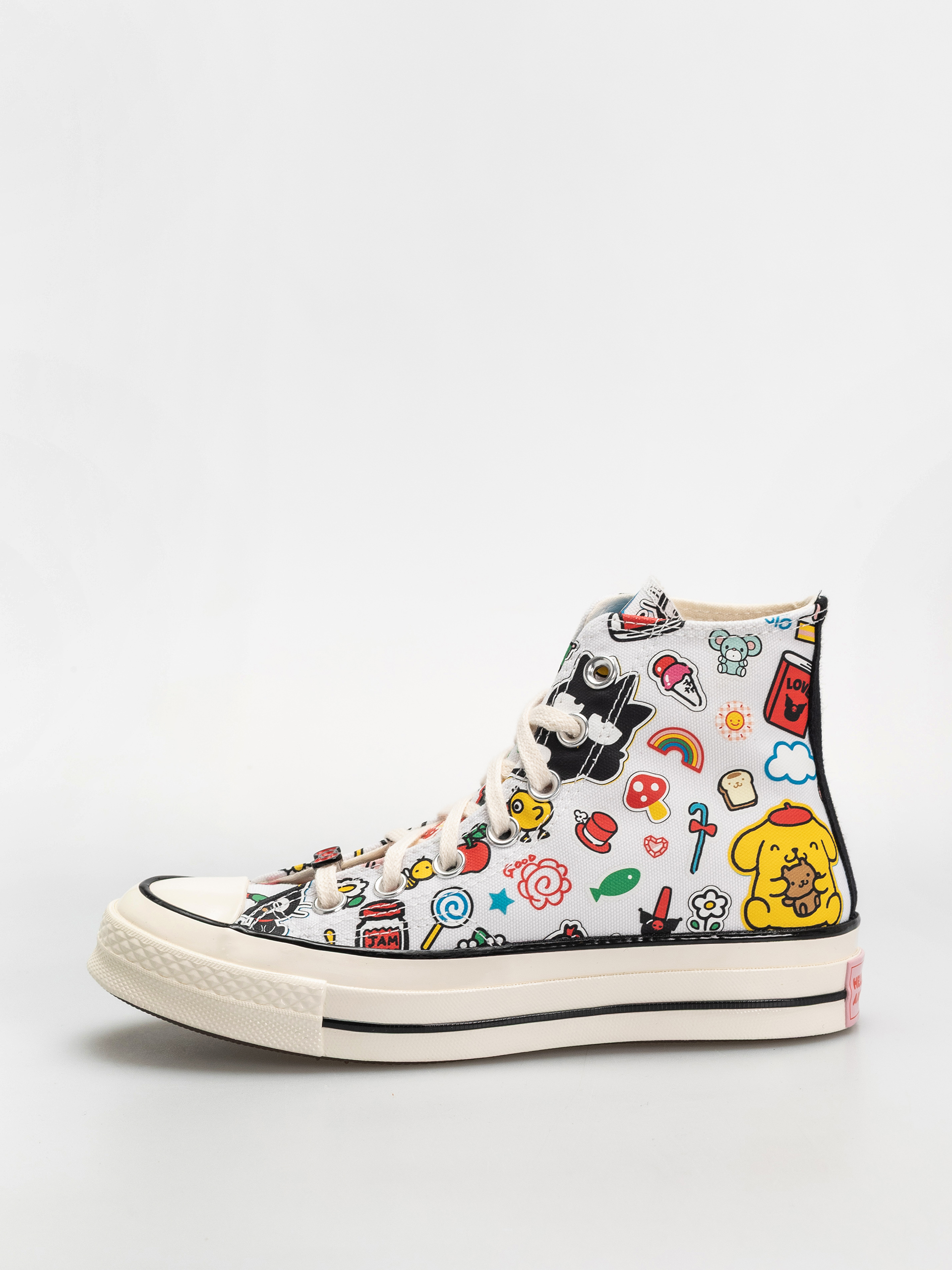 Tenisky Converse Chuck 70 Hi (white/pink/green)