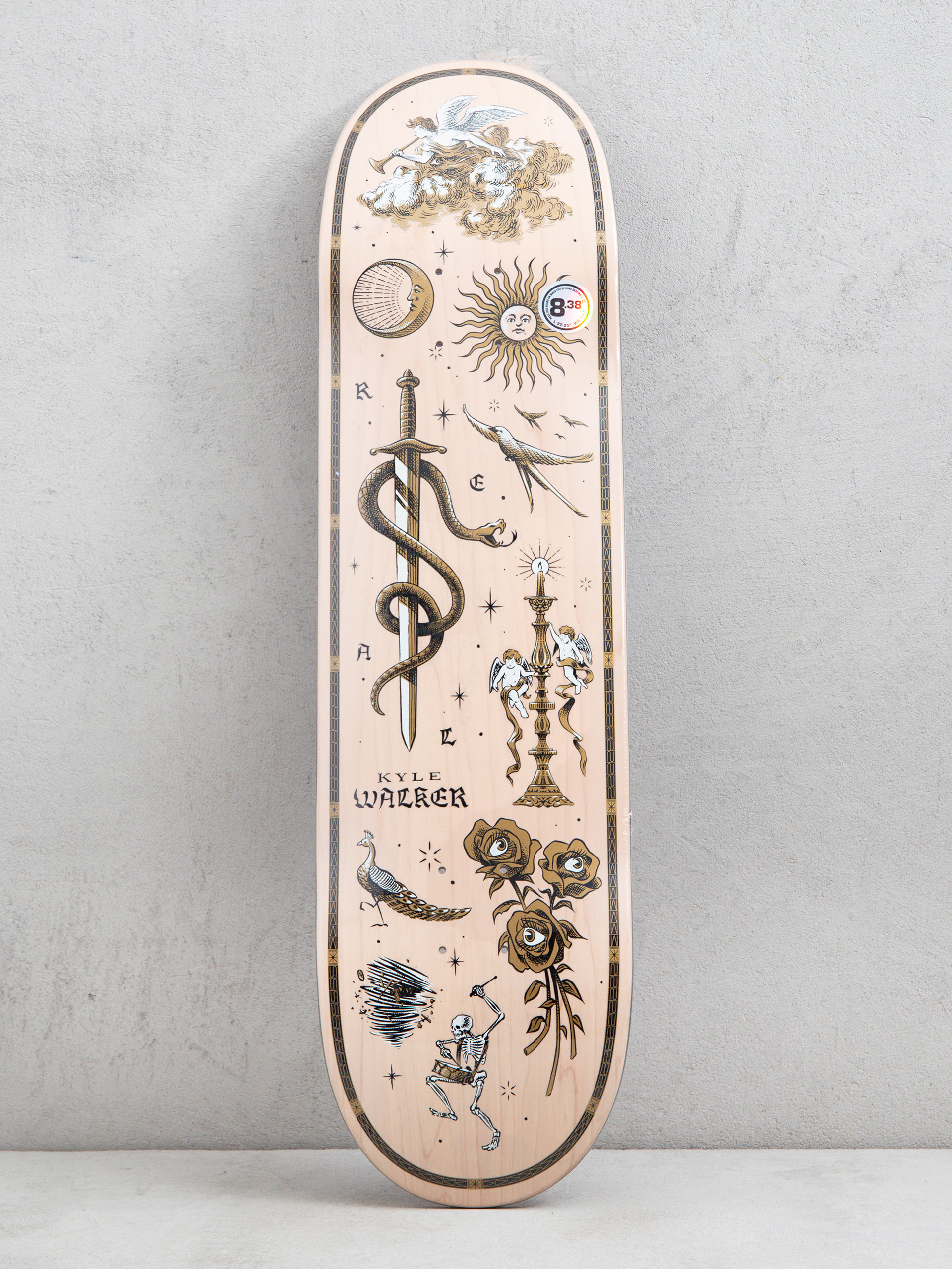 Deska Real Kyle Engraved (white)