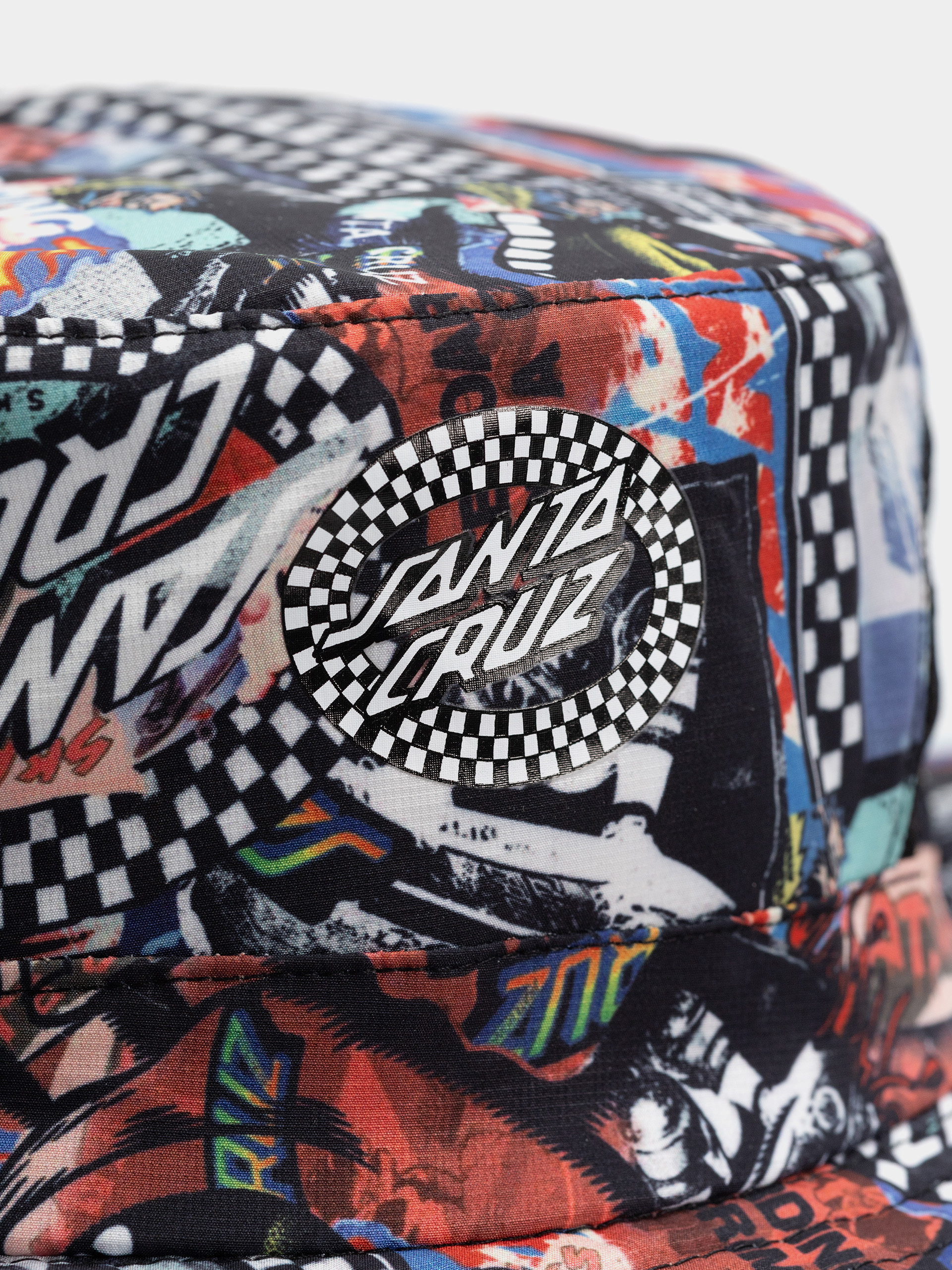 Kšiltovka  Santa Cruz Collage Boonie Hat (multi)