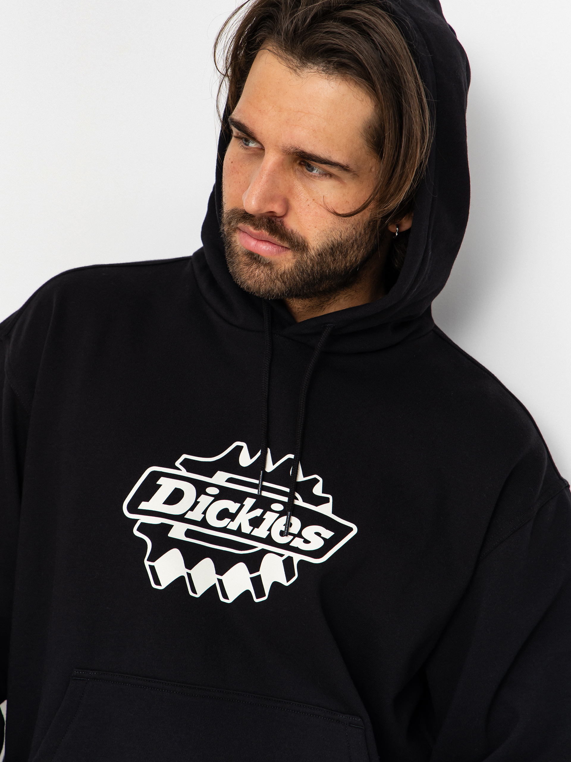 Mikina s kapucí Dickies Irondale HD (black)