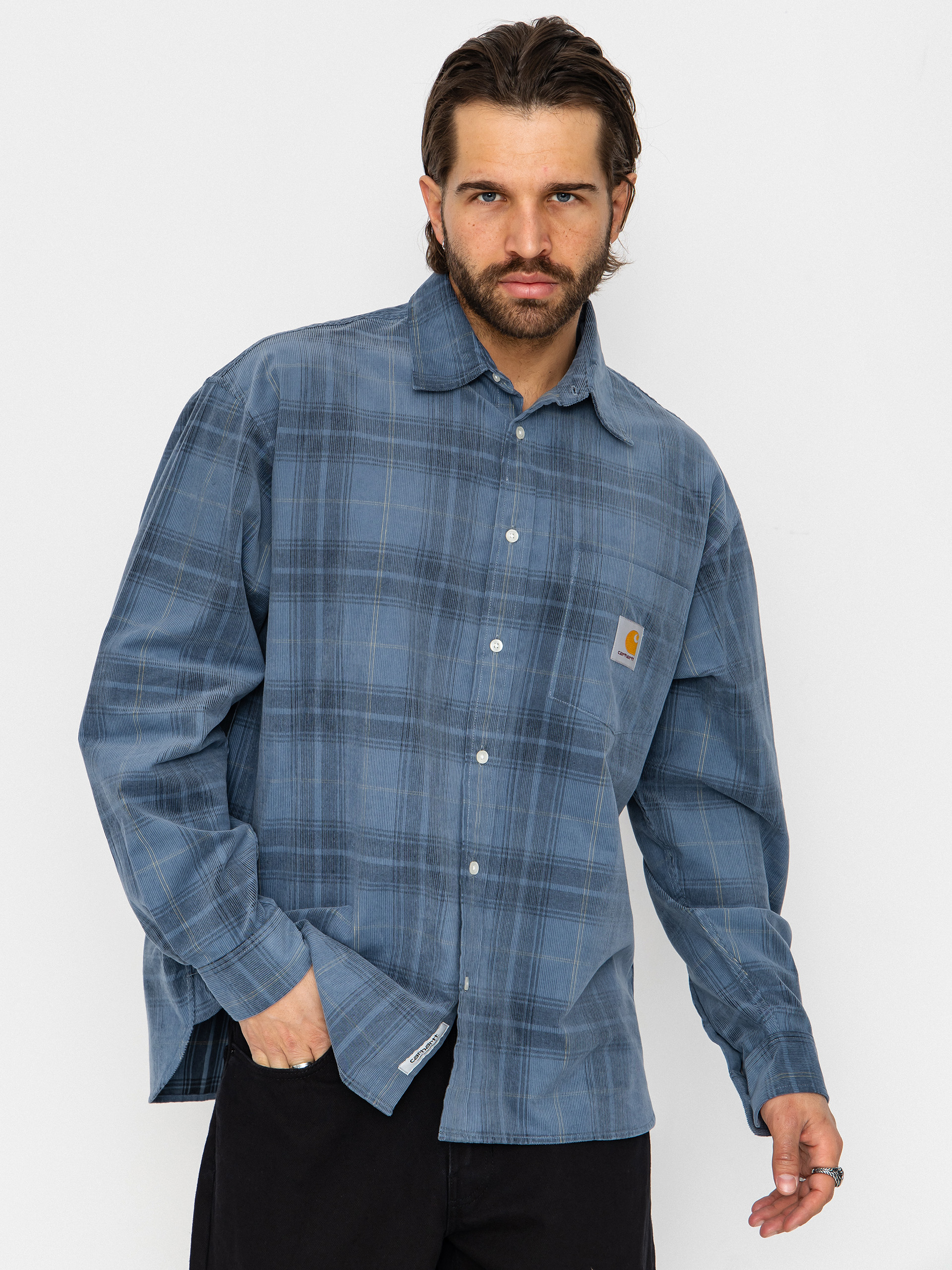 Kou0161ile Carhartt WIP Wilber (wilber check/velvet blue)