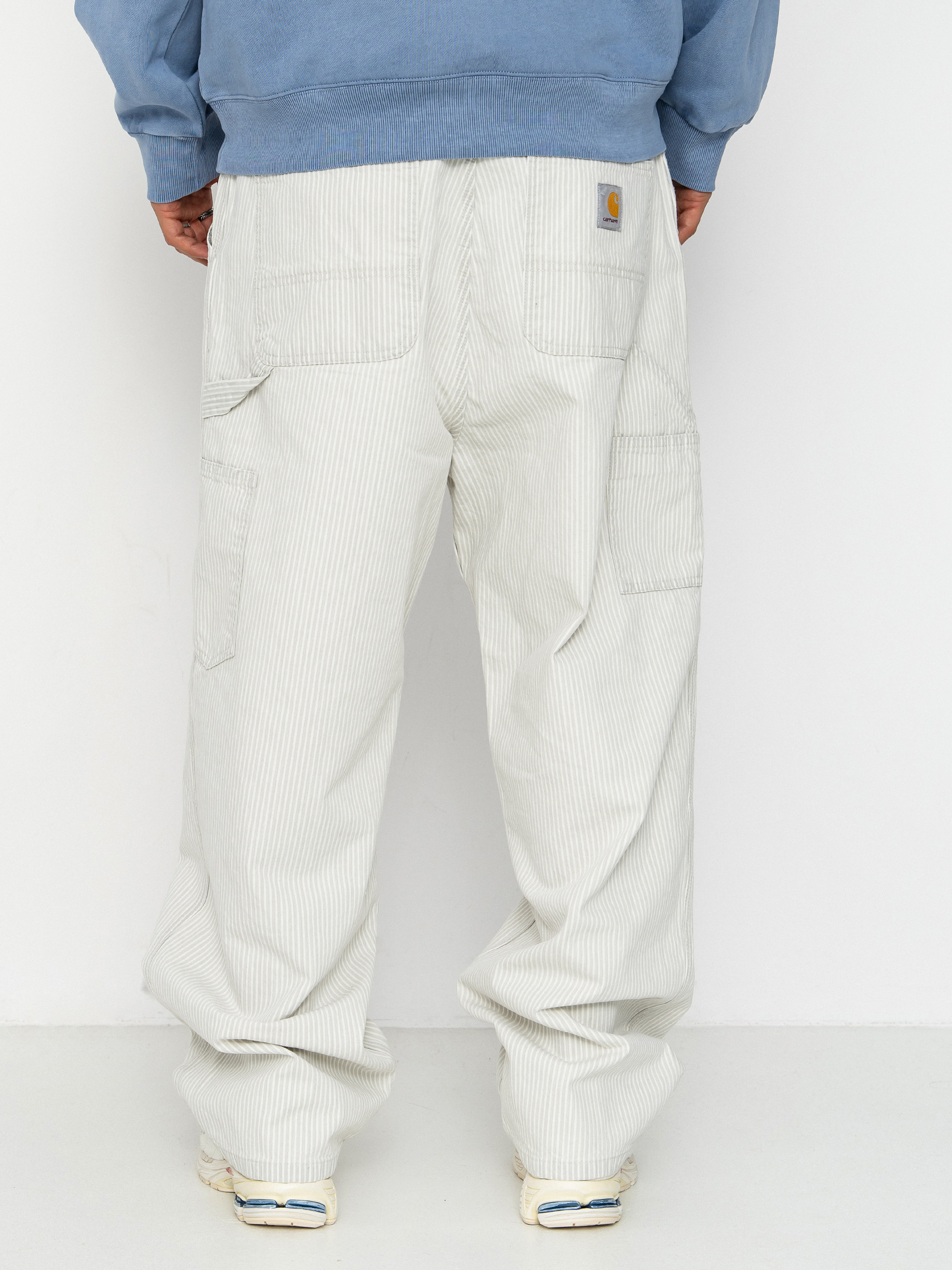 Kalhoty Carhartt WIP Mercer Single Knee (mercer stripe/graphite/wax)