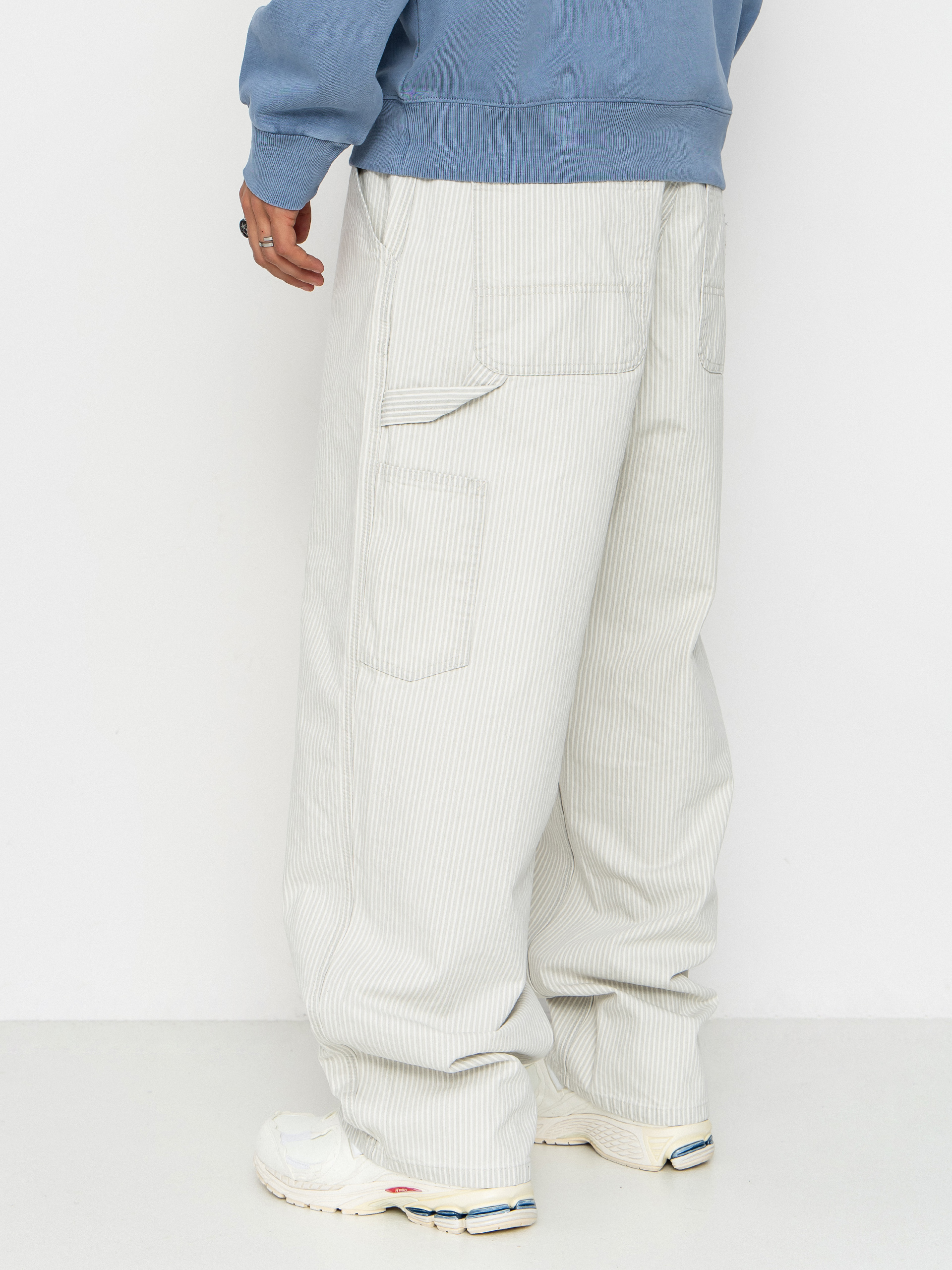 Kalhoty Carhartt WIP Mercer Single Knee (mercer stripe/graphite/wax)