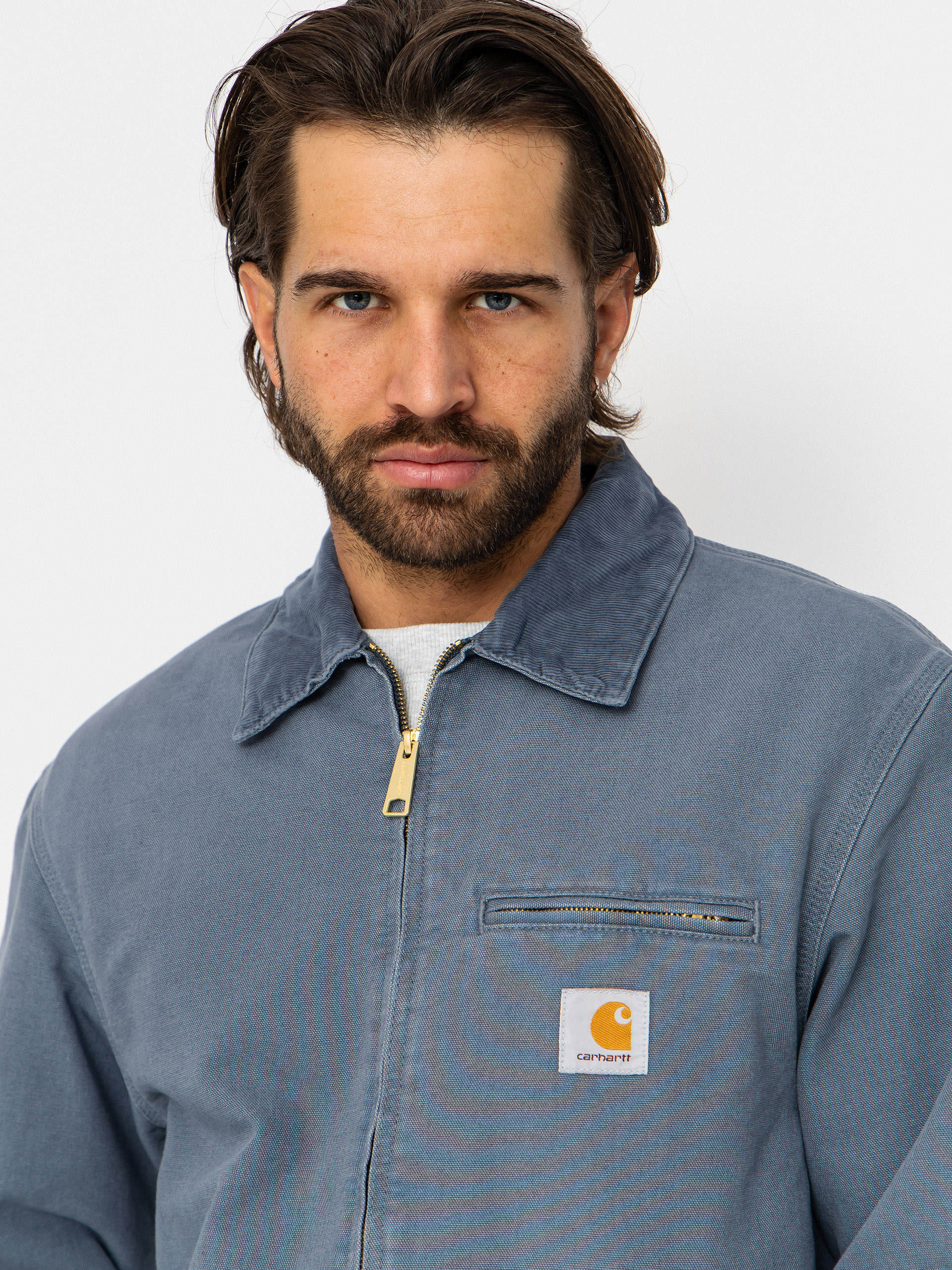 Bunda Carhartt WIP Detroit (cozy blue/cozy blue)