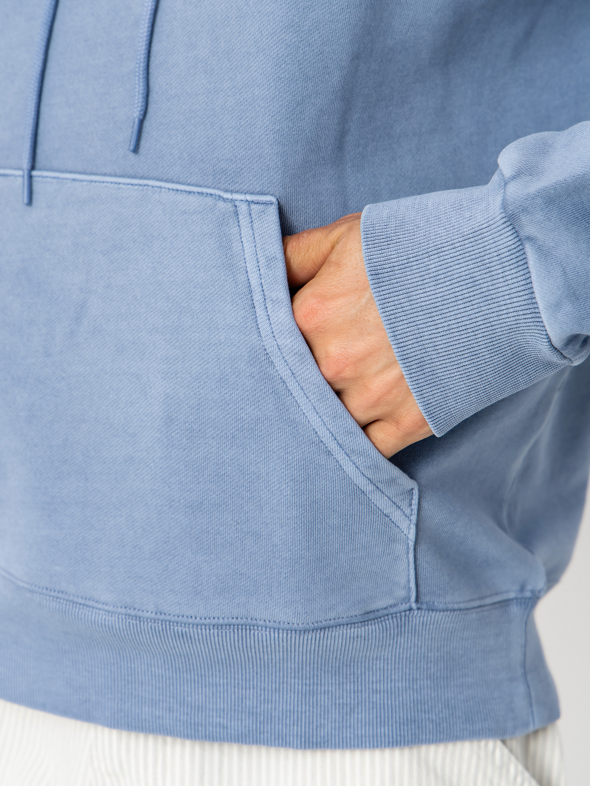 Mikina s kapucí Carhartt WIP Nelson HD (gentle blue)