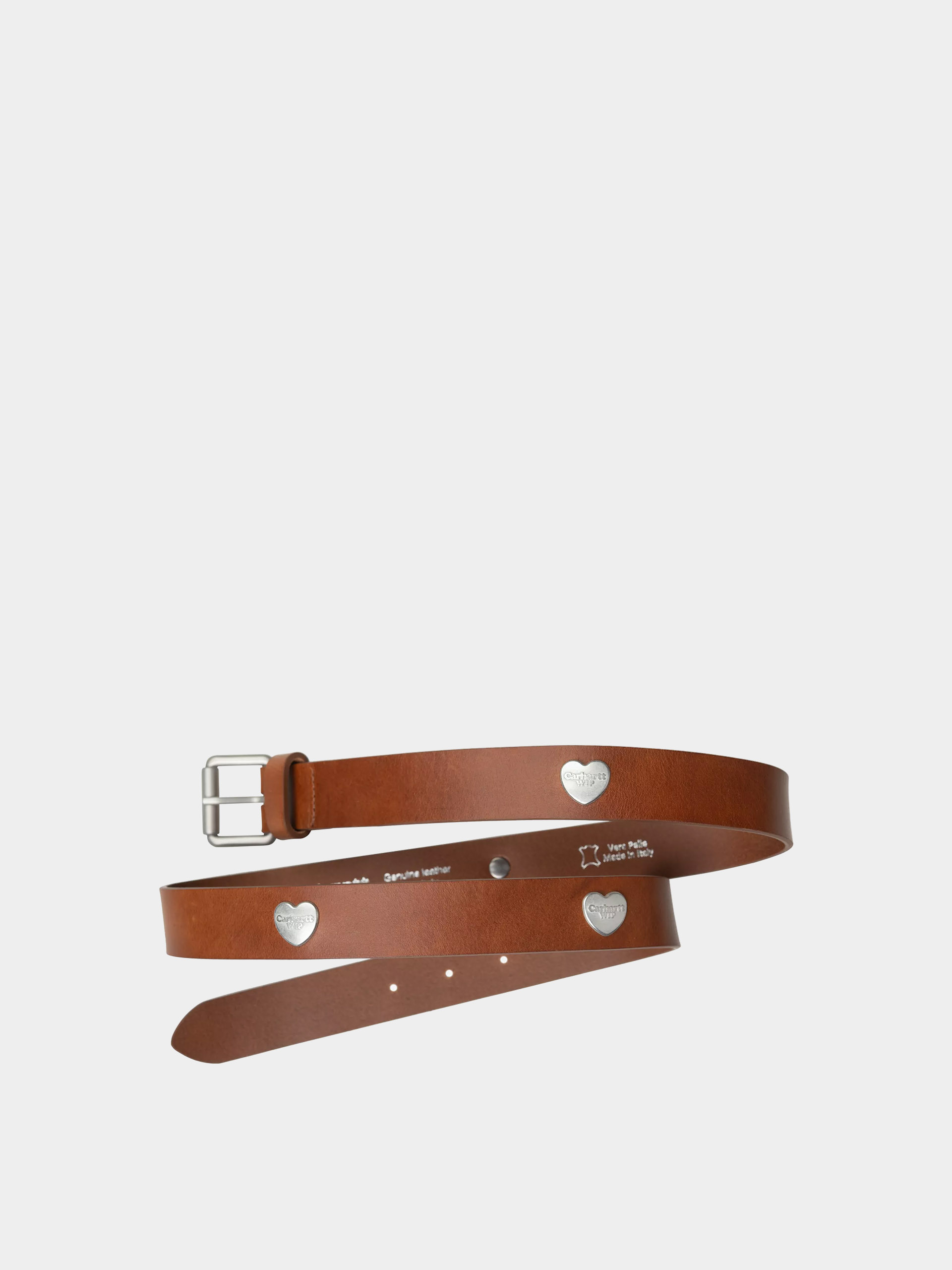 Pásek Carhartt WIP Tylor (cognac/silver)